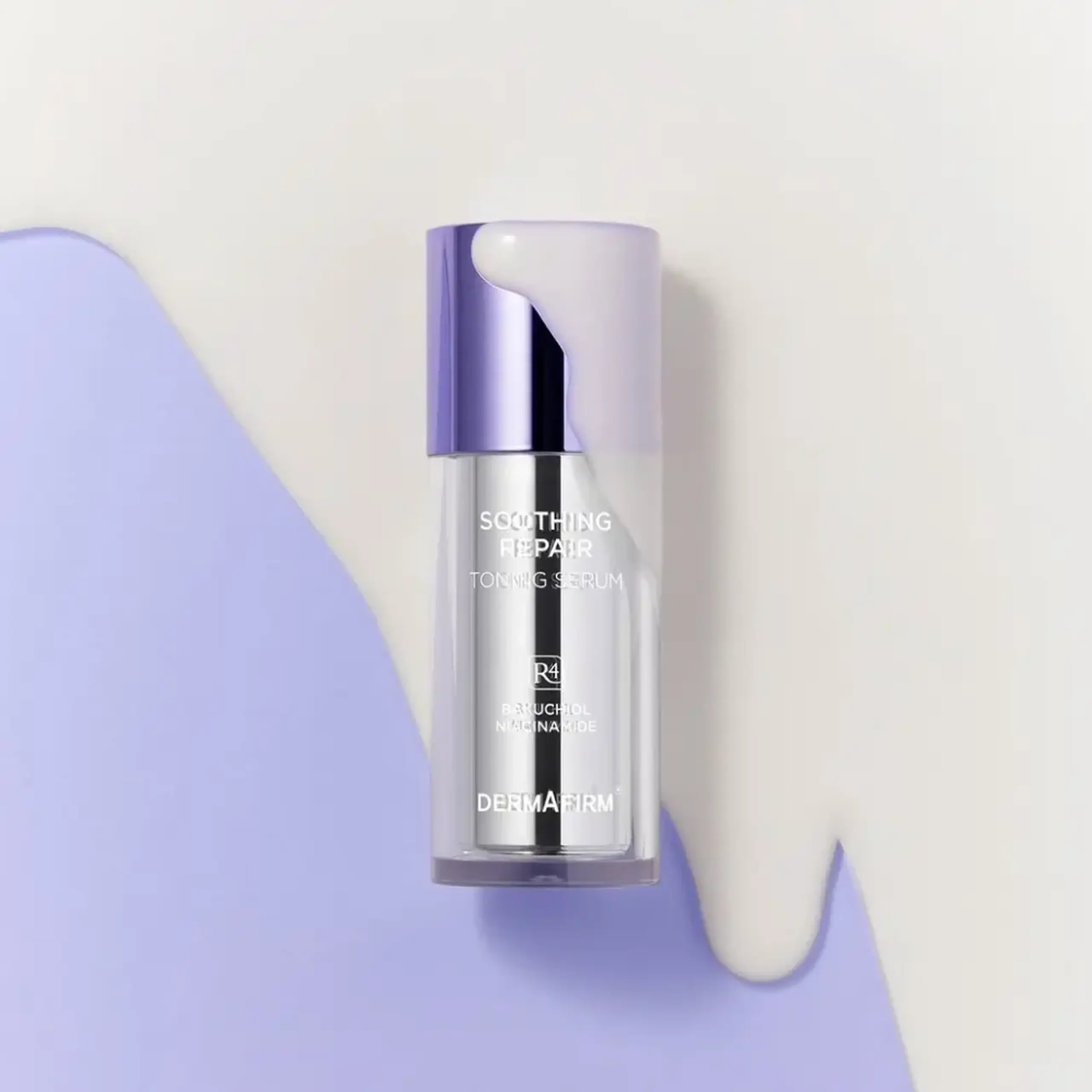 Ser tonifiant și reînnoitor cu Bakuchiol Dermafirm Soothing Repair Toning Serum R4 30ml