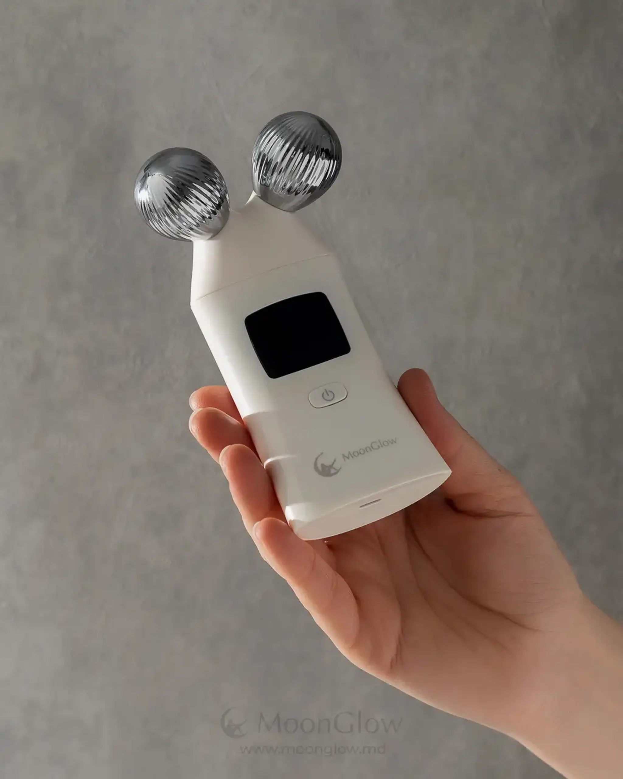 Dispozitiv-gadget multifuncţional pentru zona ochilor și a tenului Moonglow 3-in-1 Facial Beauty Device