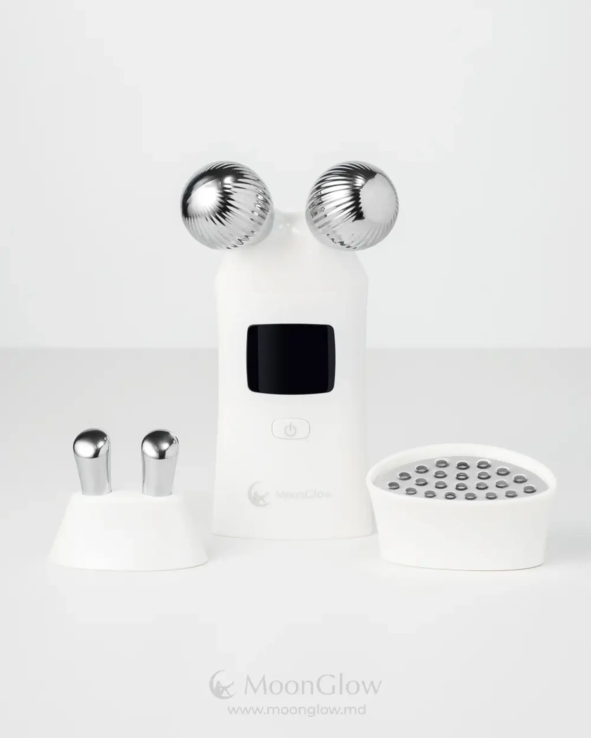 Dispozitiv-gadget multifuncţional pentru zona ochilor și a tenului Moonglow 3-in-1 Facial Beauty Device
