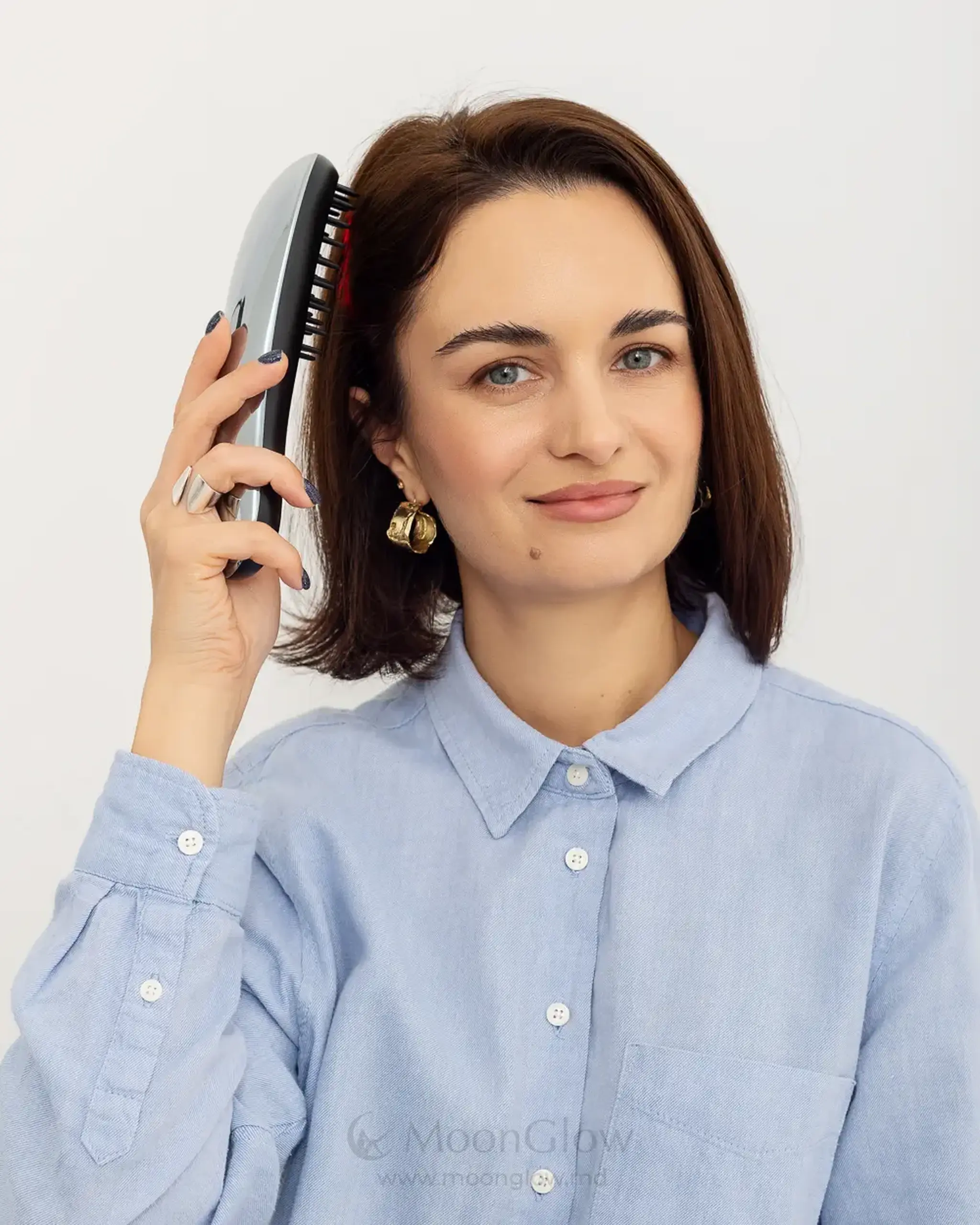 Dispozitiv-gadget pentru scalp Moonglow RF Hair Care Comb