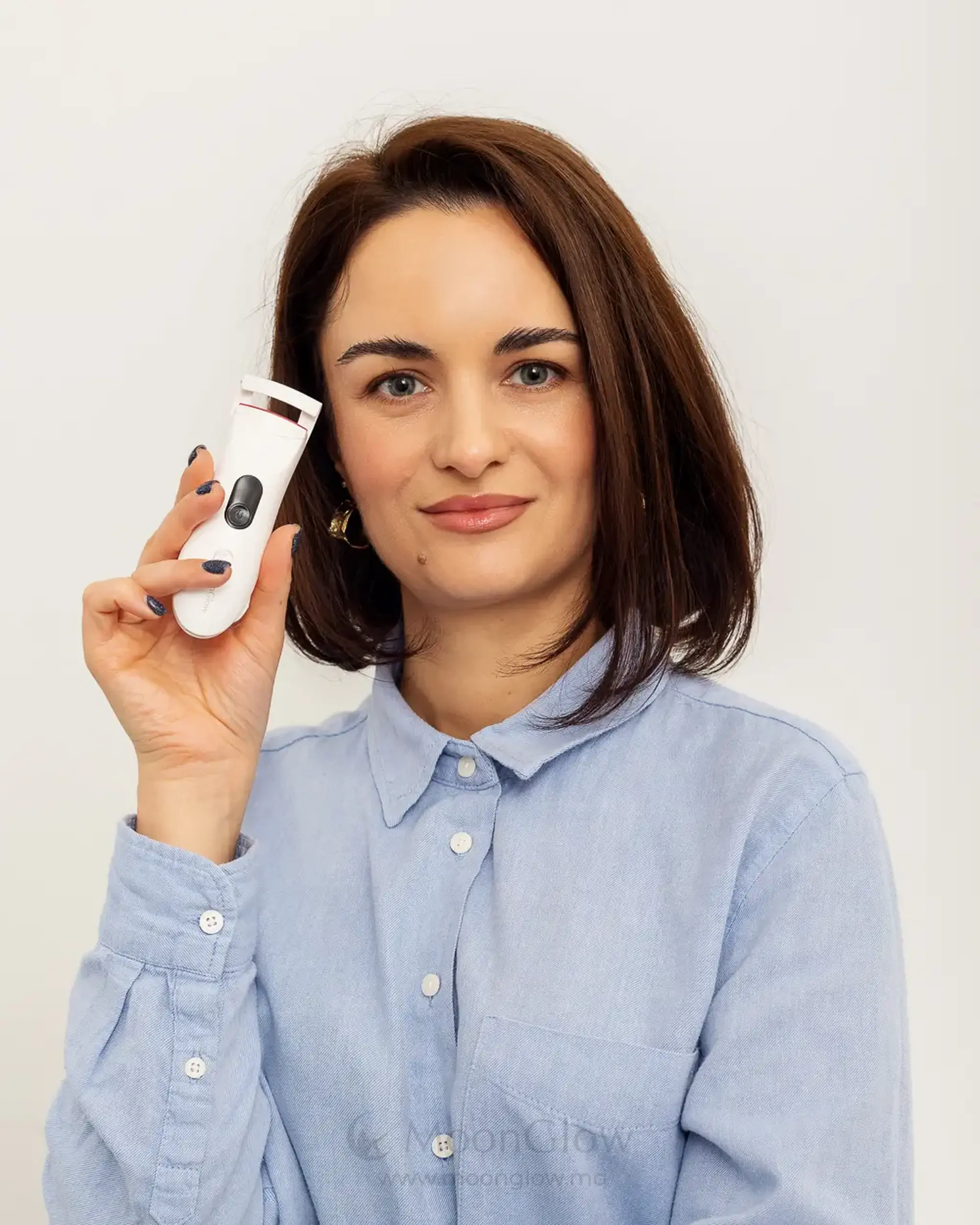 Beauty device pentru gene Moonglow Digital Heated Eyelash Curler