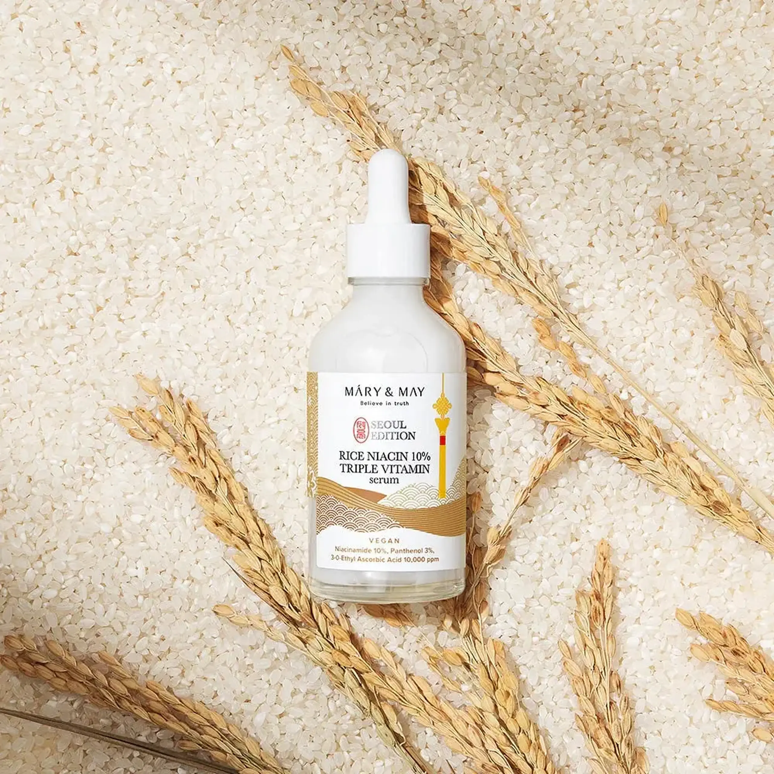 Ser iluminator Mary&May Rice Niacin 10% Triple Vitamin Serum 80ml
