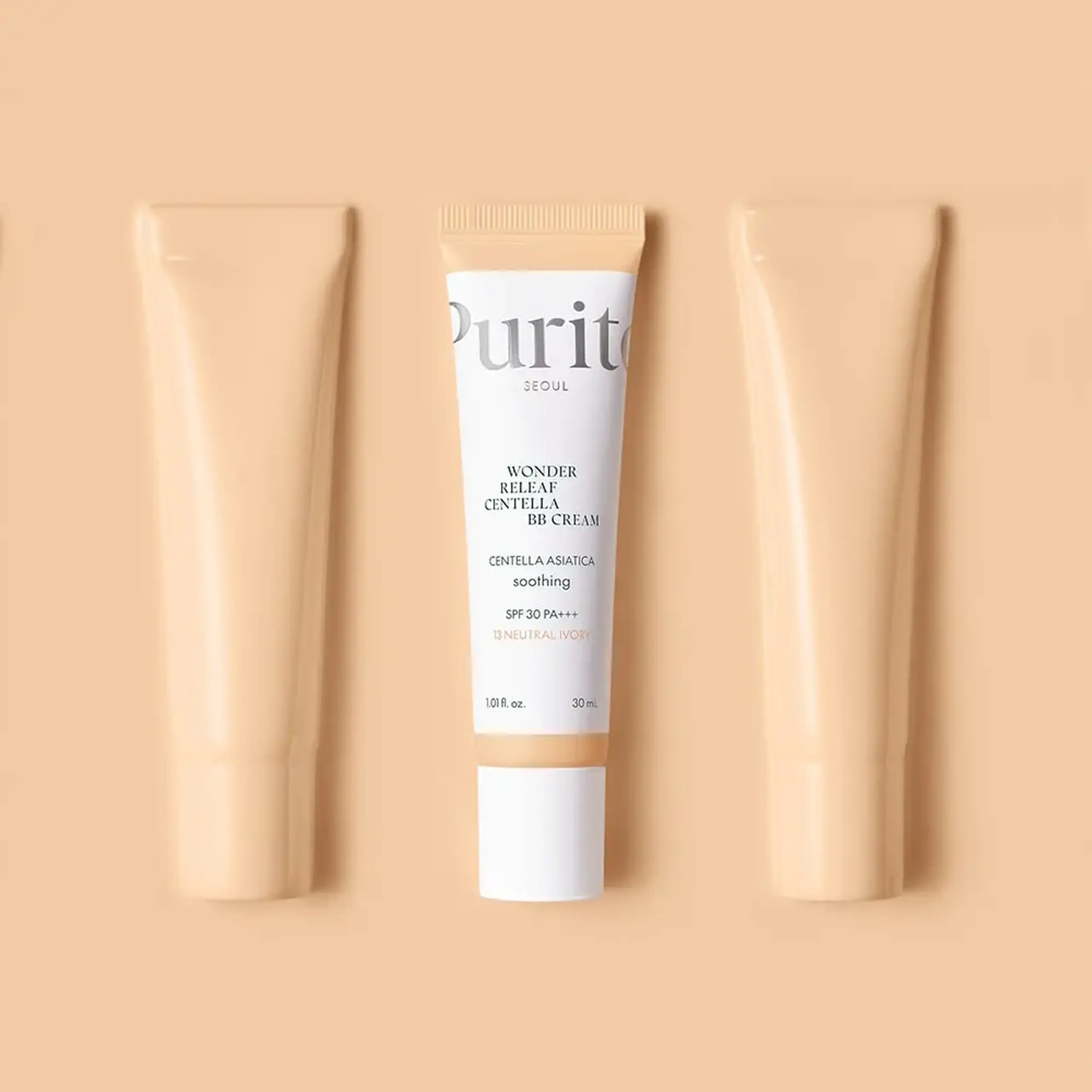 Crema bb hidratantă Purito Wonder Releaf Centella BB Cream #13 Neutral Ivory SPF30 PA+++ 30ml