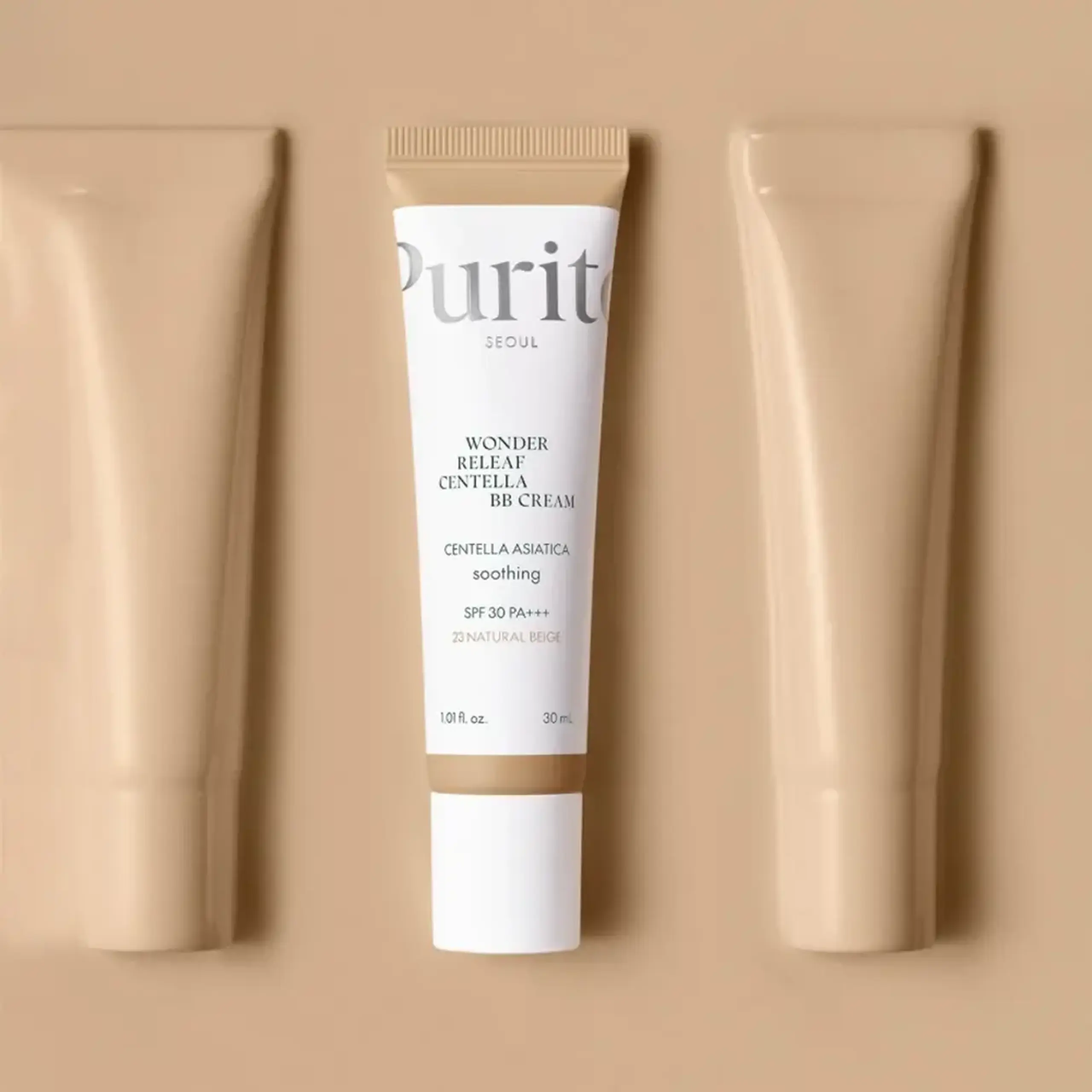 Crema bb hidratantă Purito Wonder Releaf Centella BB Cream #23 Natural Beige 30ml