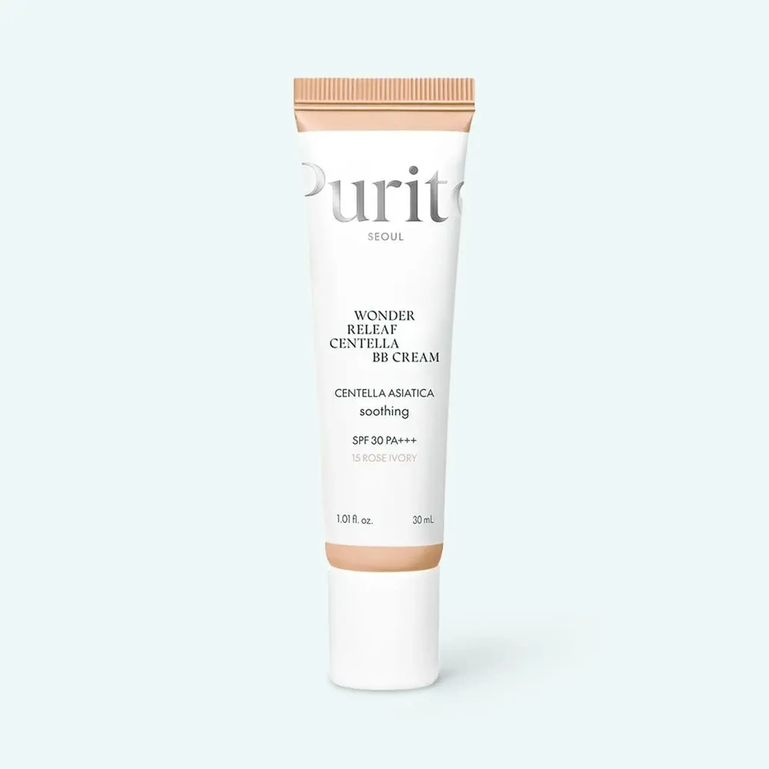 Crema bb hidratantă Purito Wonder Releaf Centella BB Cream #15 Rose Ivory 30ml