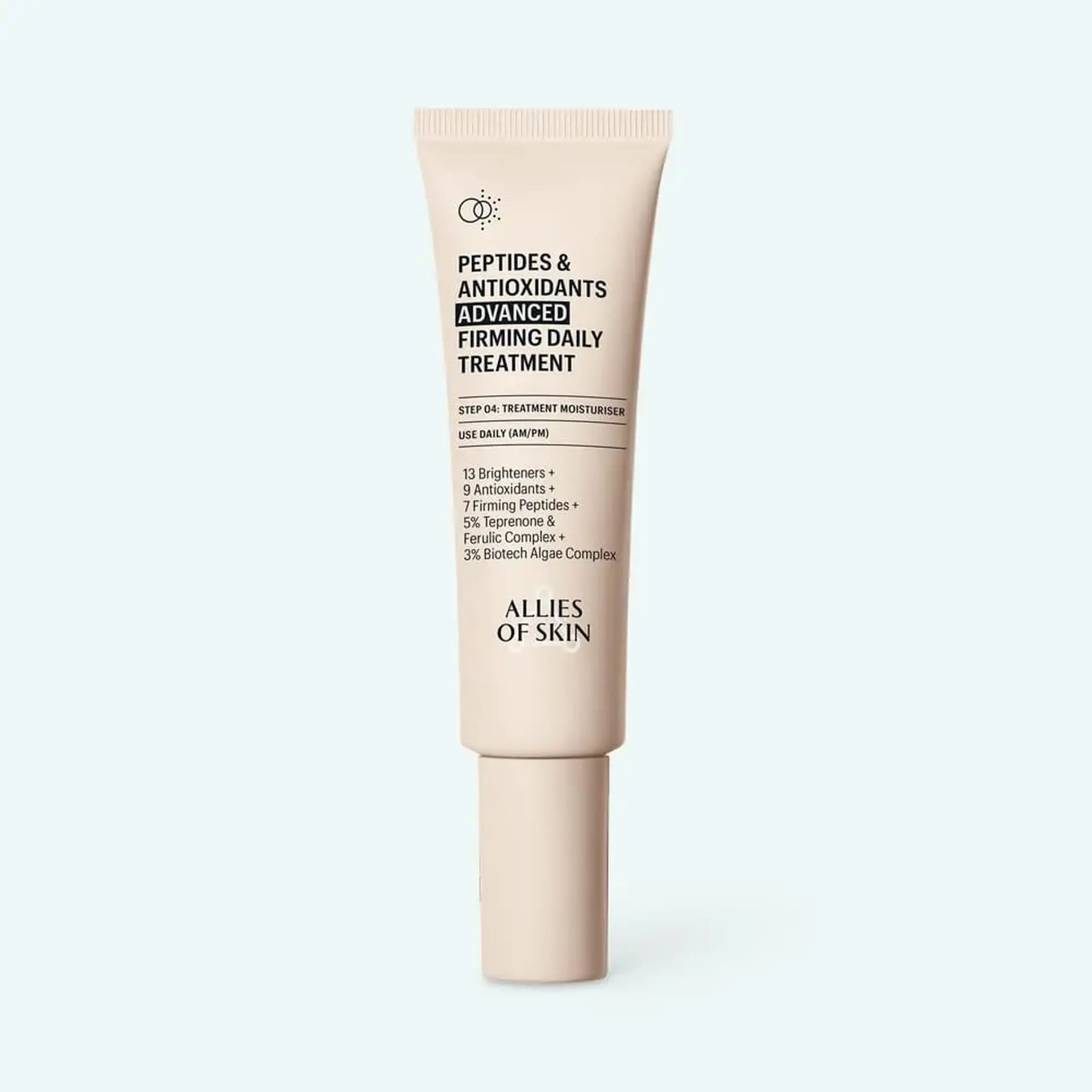 Cremă cu antioxidanţi anti-age Allies of Skin Peptides & Antioxidants Advanced Firming Daily Treatment 48ml