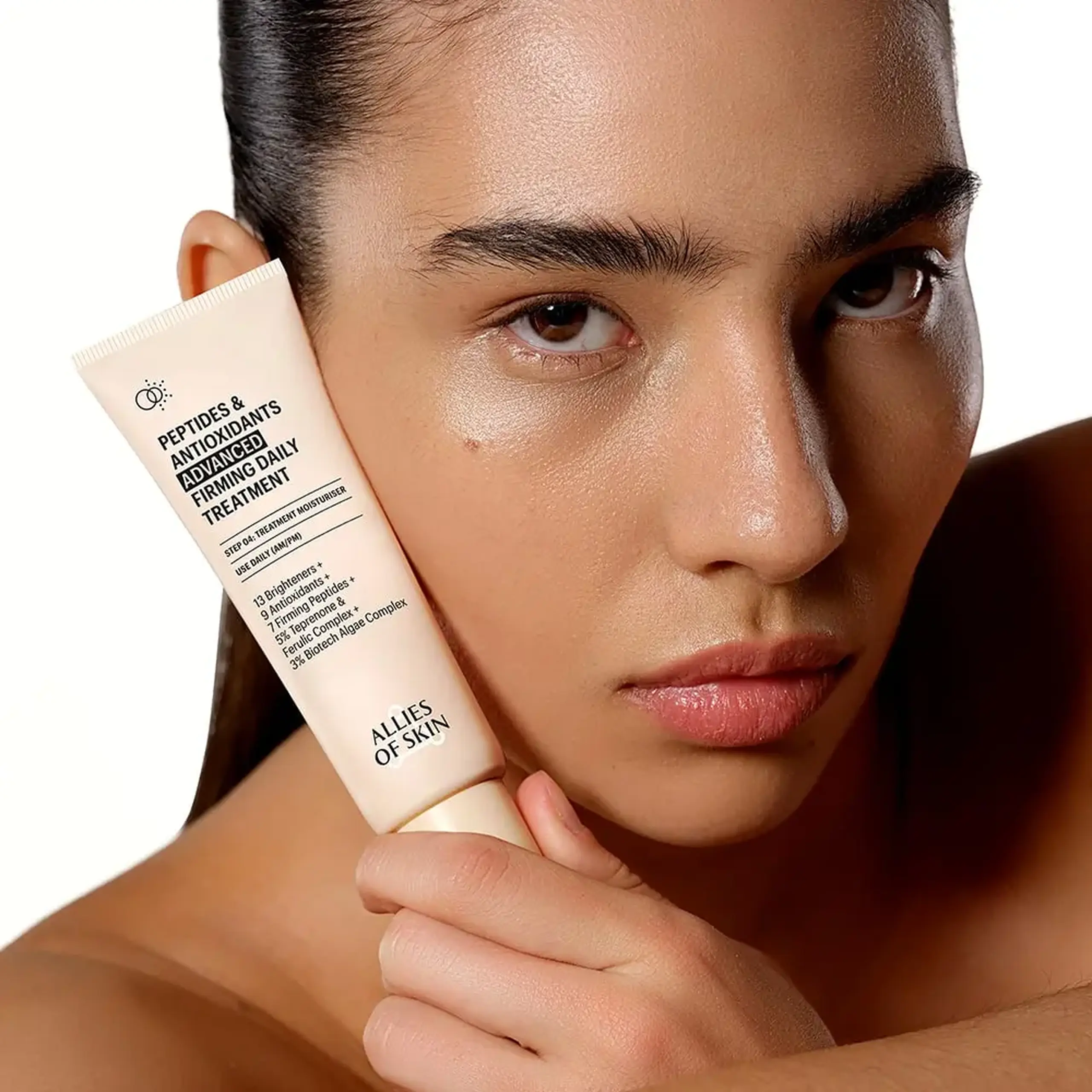 Cremă cu antioxidanţi anti-age Allies of Skin Peptides & Antioxidants Advanced Firming Daily Treatment 48ml