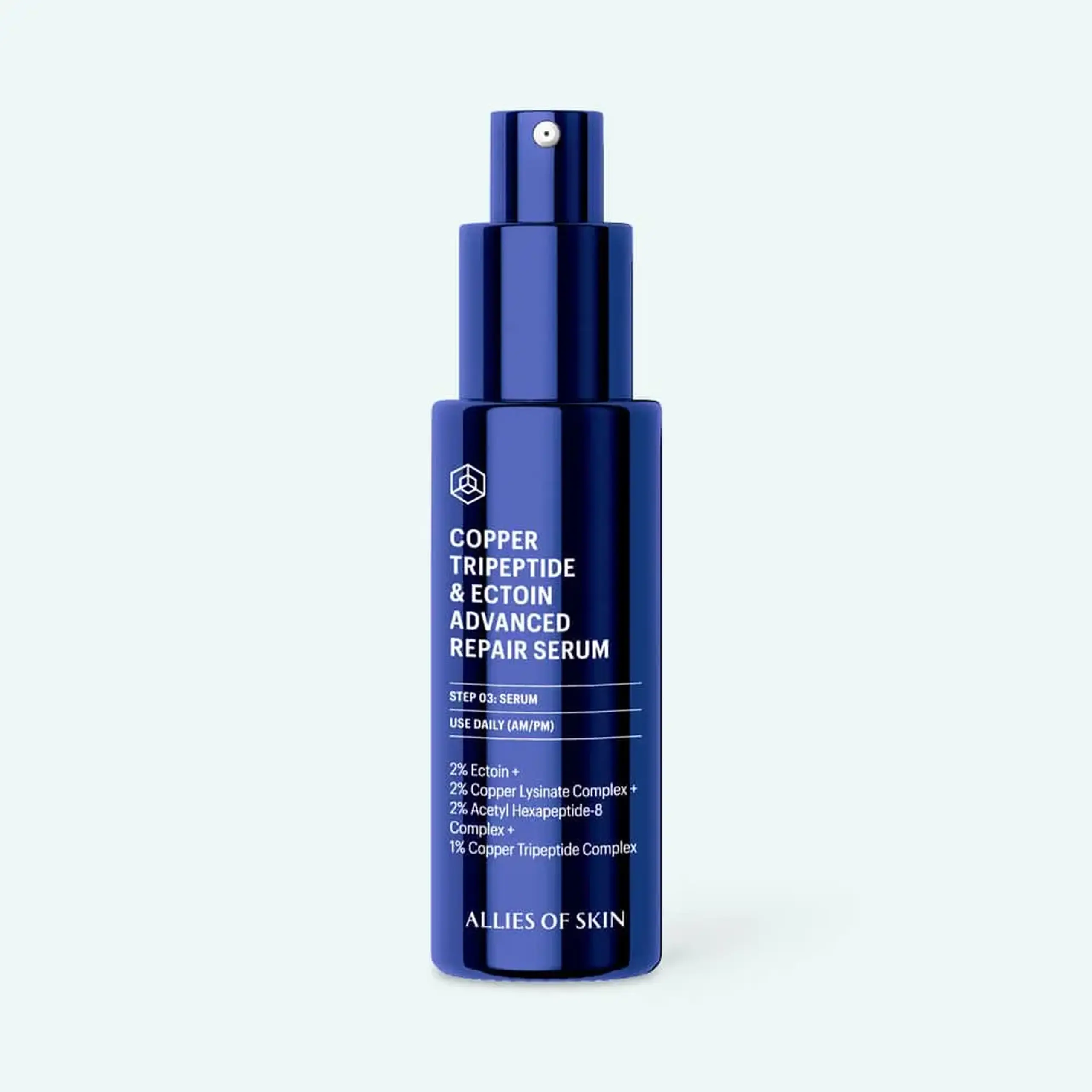 Ser regenerant anti-age Allies of Skin Copper Tripeptide & Ectoin Advanced Repair Serum 30ml