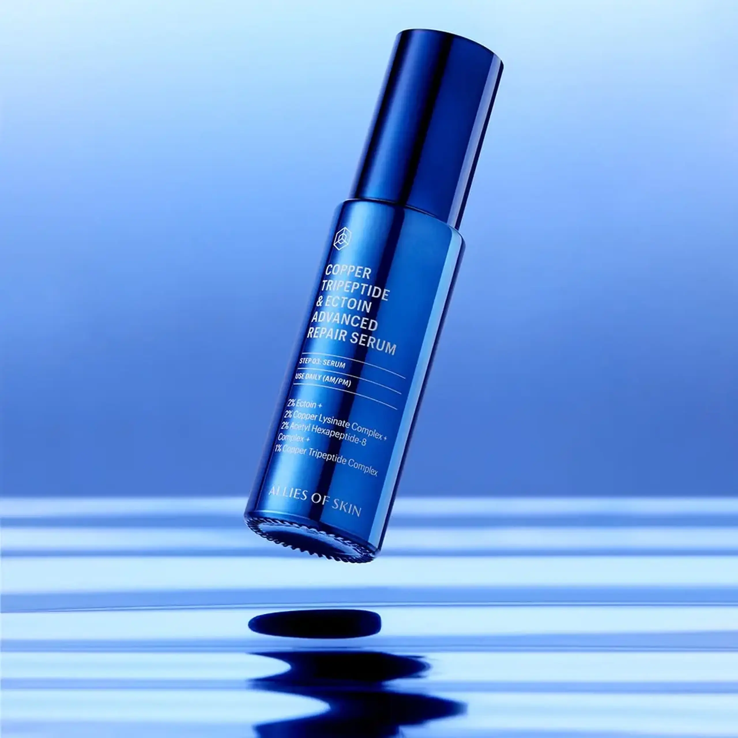 Ser regenerant anti-age Allies of Skin Copper Tripeptide &amp; Ectoin Advanced Repair Serum 30ml