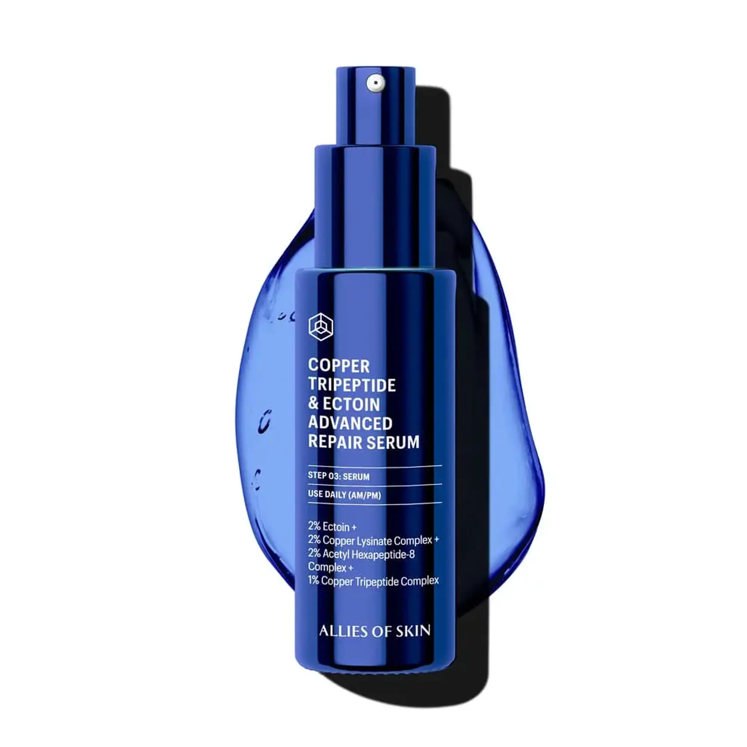 Ser regenerant anti-age Allies of Skin Copper Tripeptide &amp; Ectoin Advanced Repair Serum 30ml