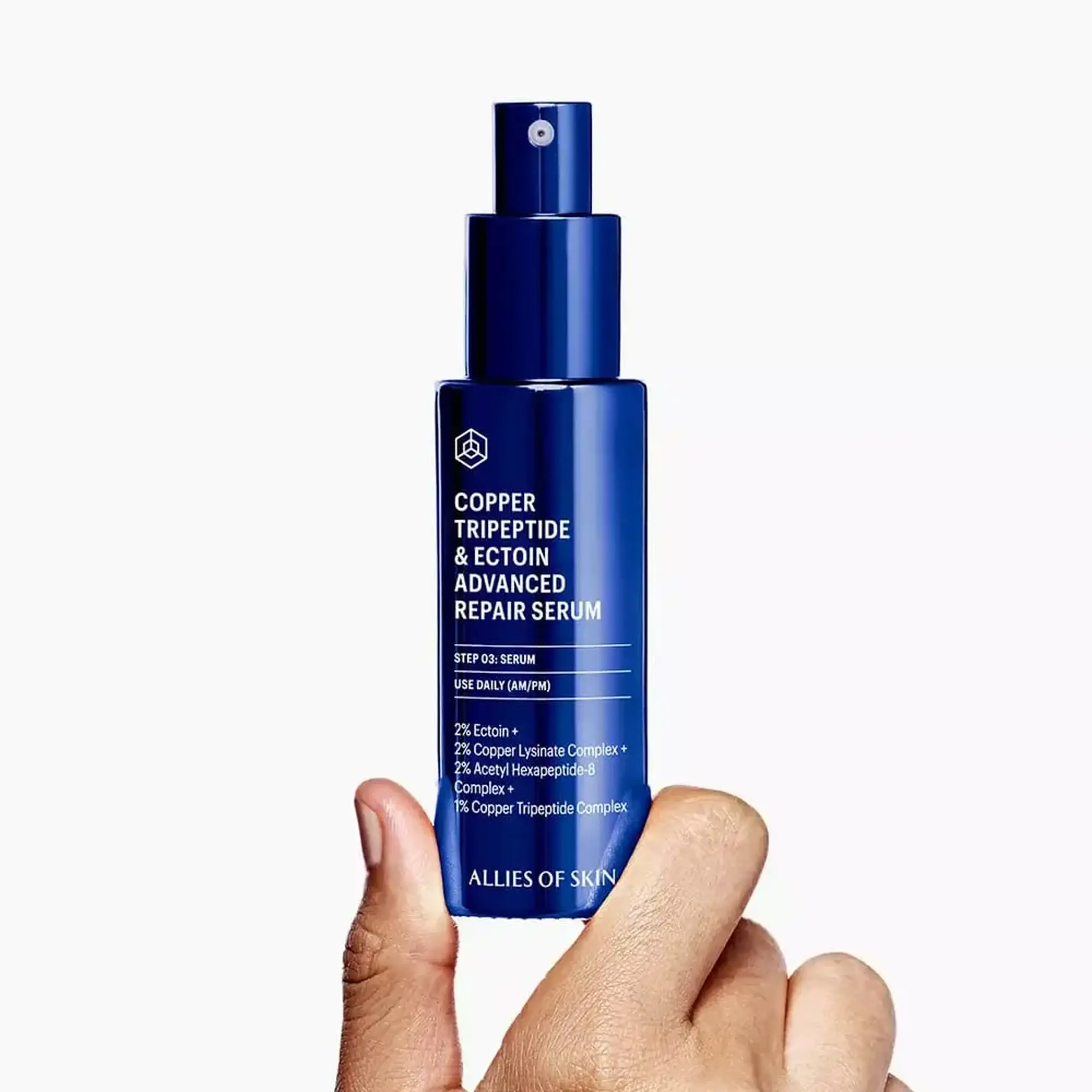 Ser regenerant anti-age Allies of Skin Copper Tripeptide &amp; Ectoin Advanced Repair Serum 30ml