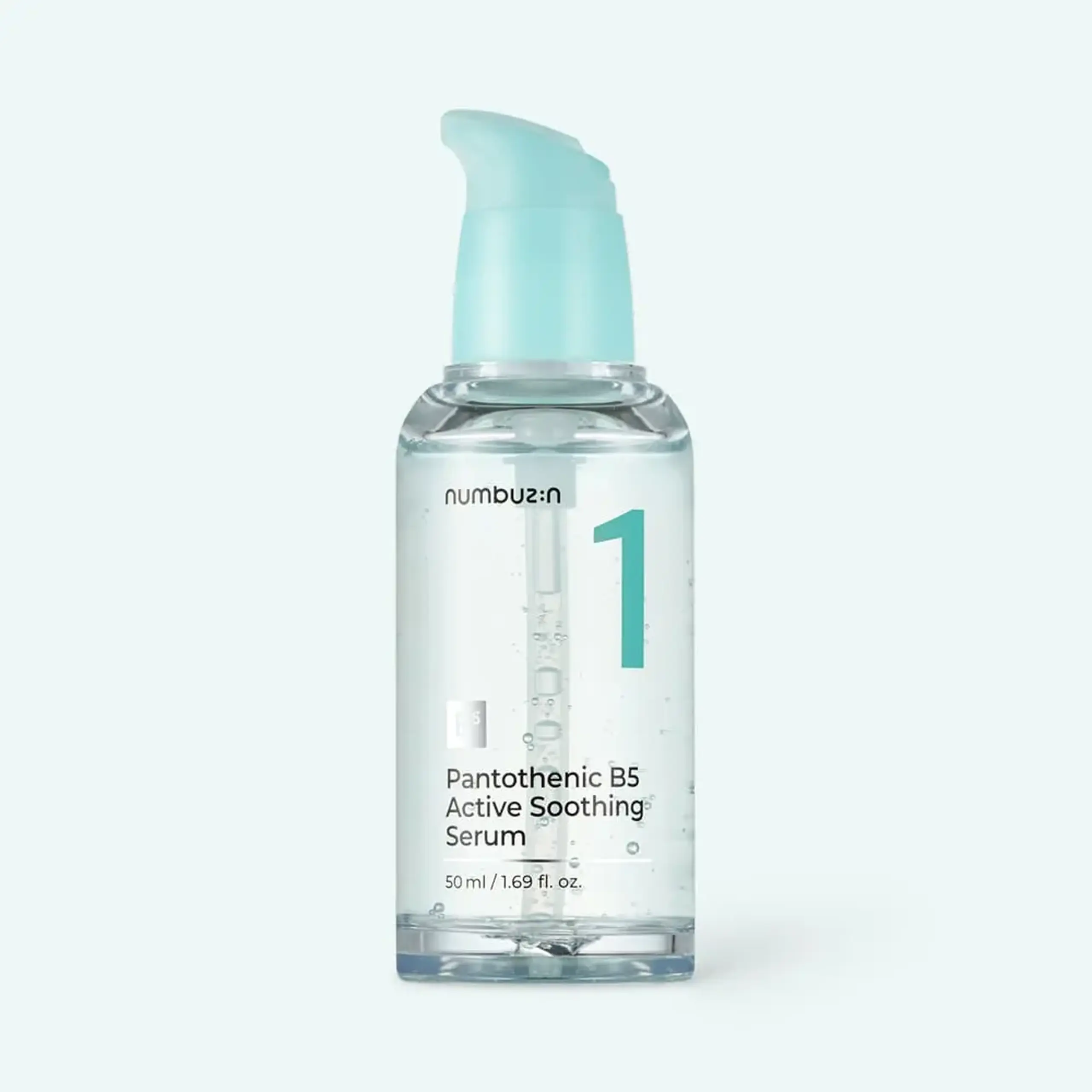 Ser calmant pentru tenul sensibil cu pantenol Numbuzin No.1 Pantothenic B5 Active Soothing Serum 50ml