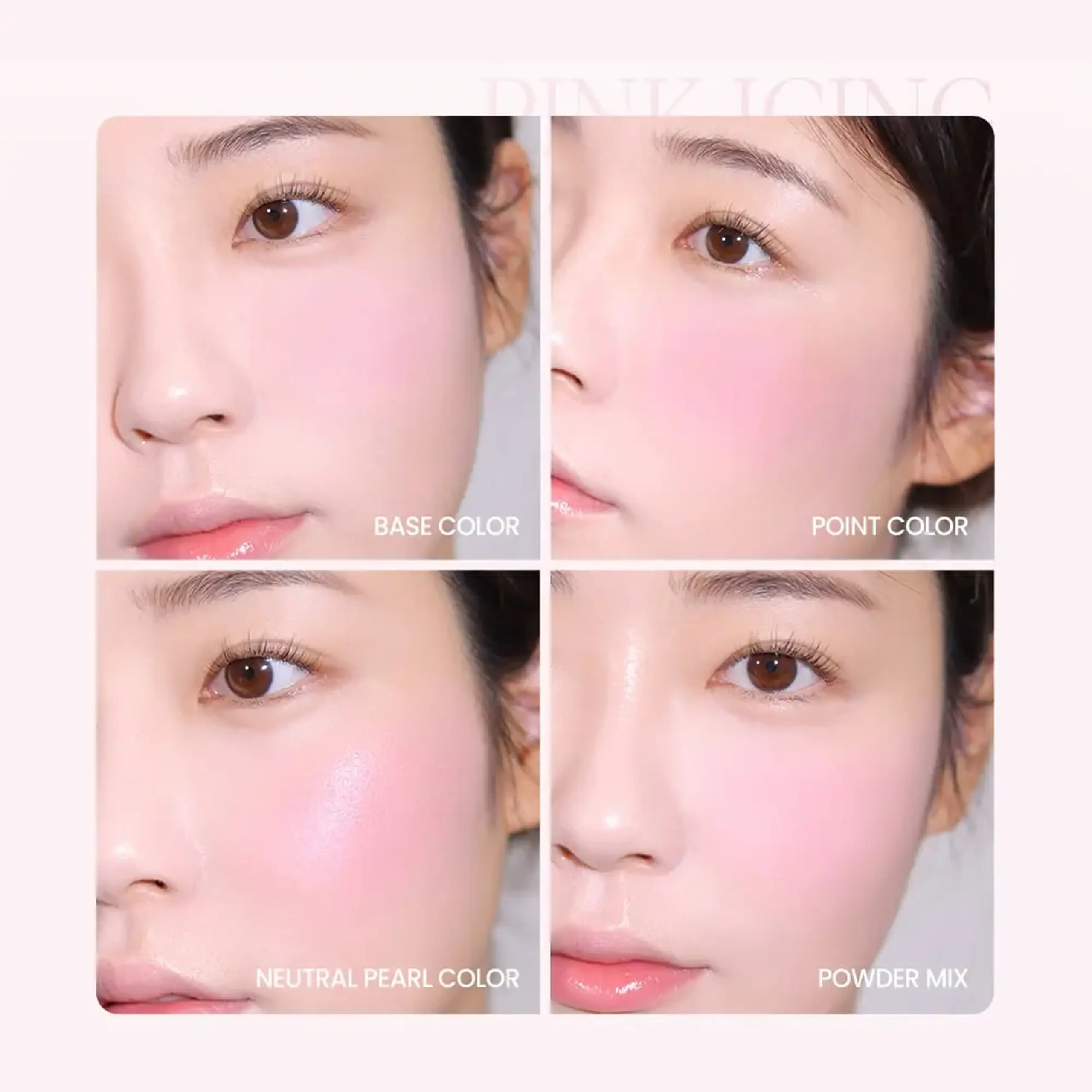 Fard de obraji Espoir Tone Pairing Cheek 01 Pink Icing