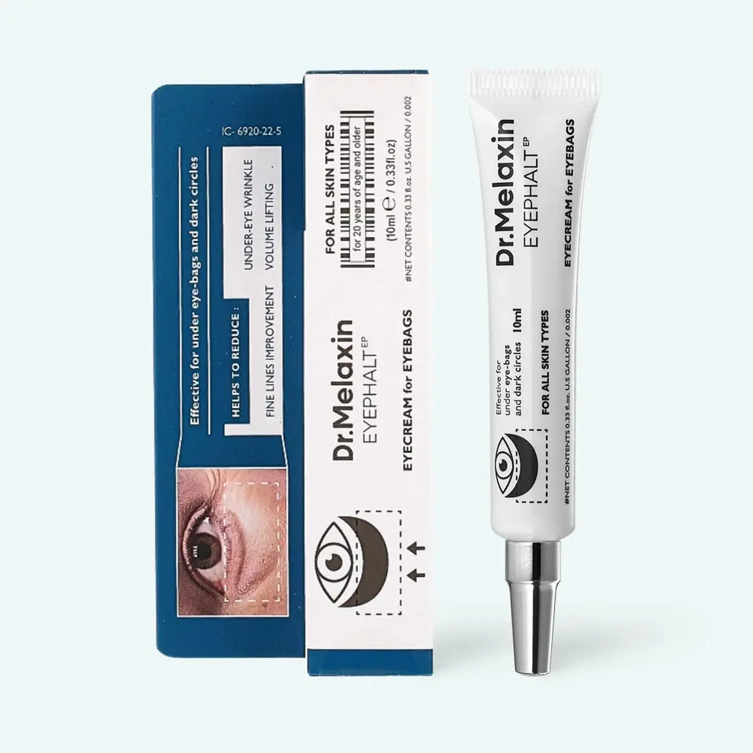 Cremă pentru ochi contra edemelor Dr.Melaxin Eyephalt Eyebag Cream 10ml