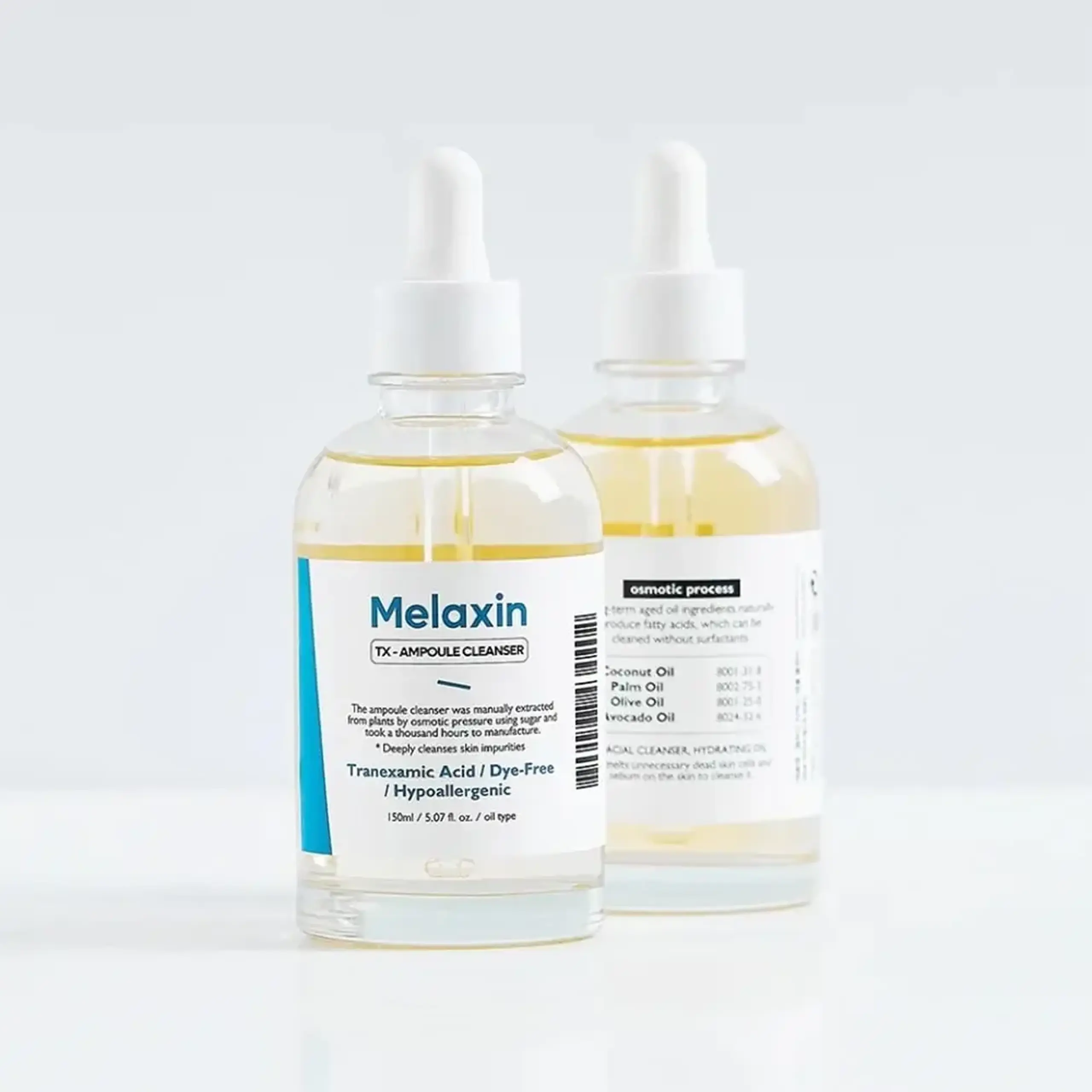 Spumă-ulei iluminator pentru spălare și demachiere 2 în1 Dr.Melaxin TX Ampoule Cleanser 100ml