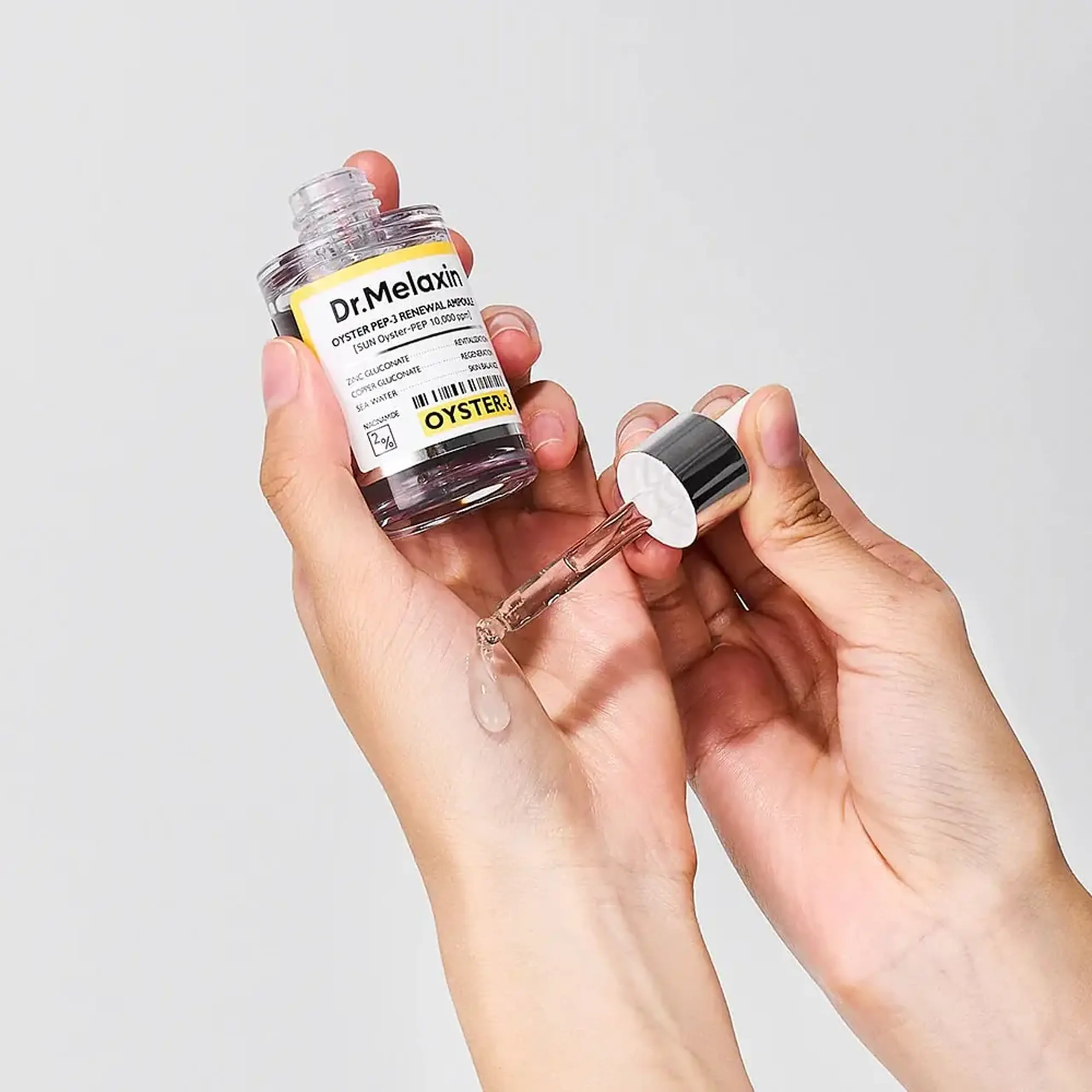 Ser de reînnoire și întinerire Dr.Melaxin Oyster Pep3 Renewal Ampoule 30ml