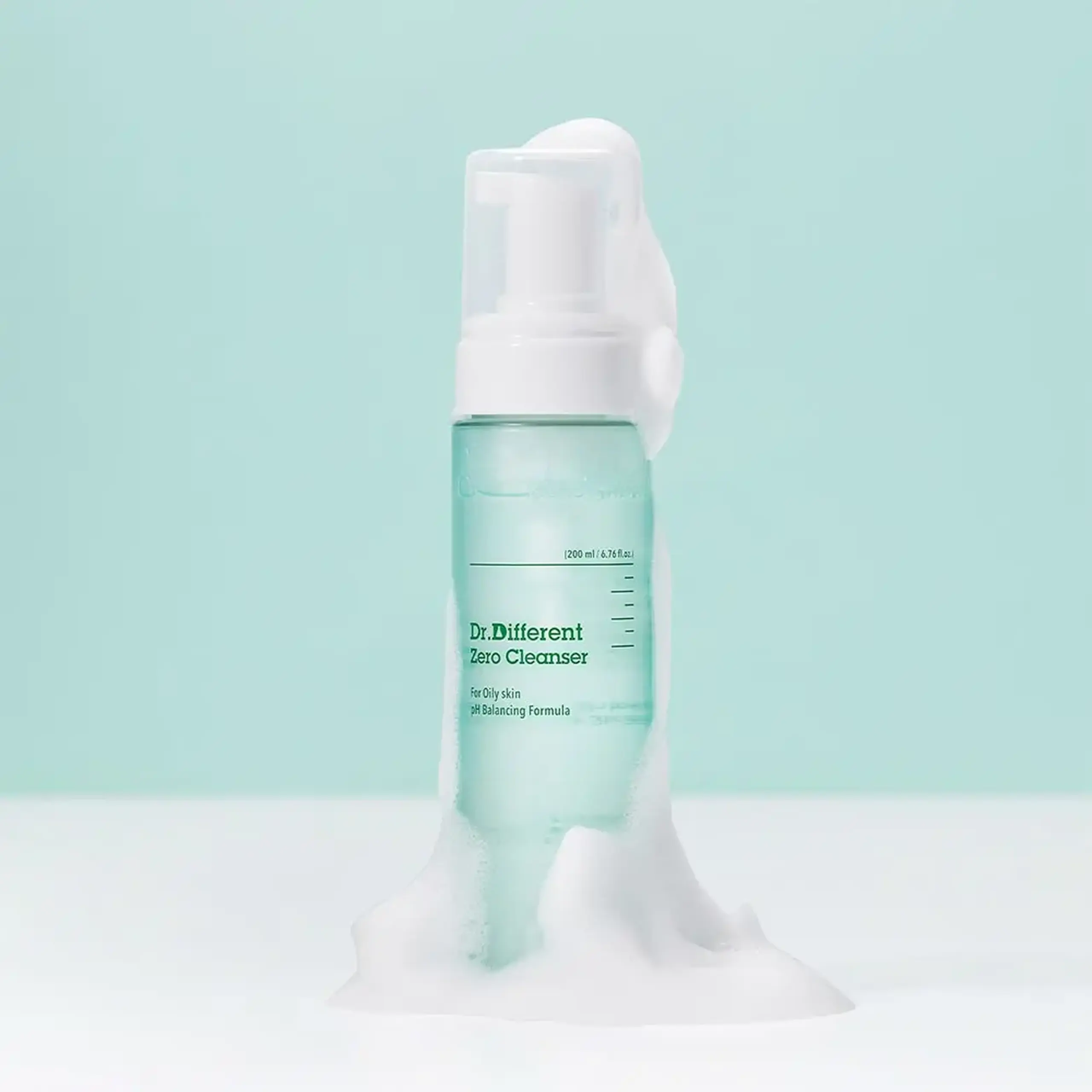 Spumă pentru față anti-sebum Dr.Different Zero Cleanser (for Oily skin) 200ml