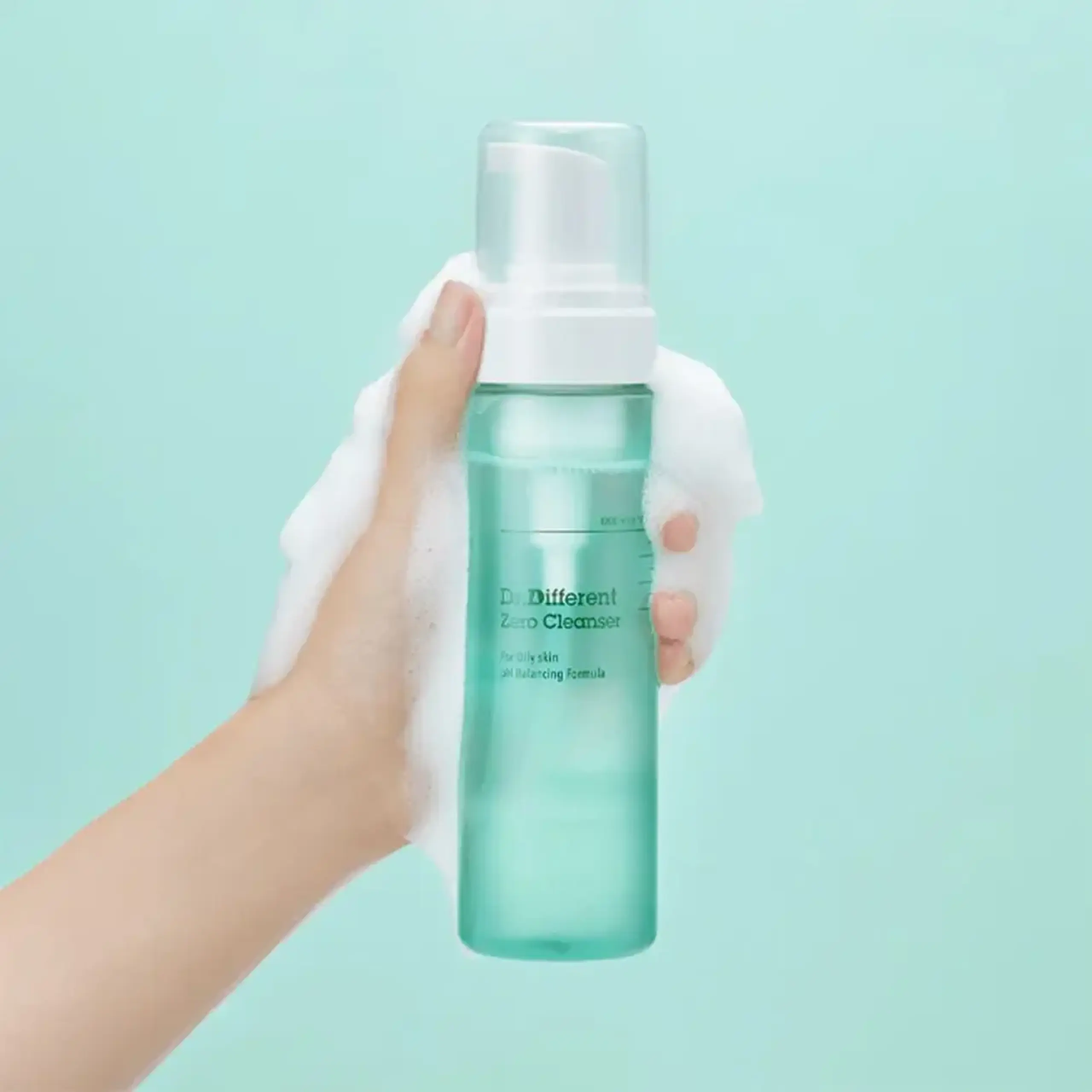 Spumă pentru față anti-sebum Dr.Different Zero Cleanser (for Oily skin) 200ml