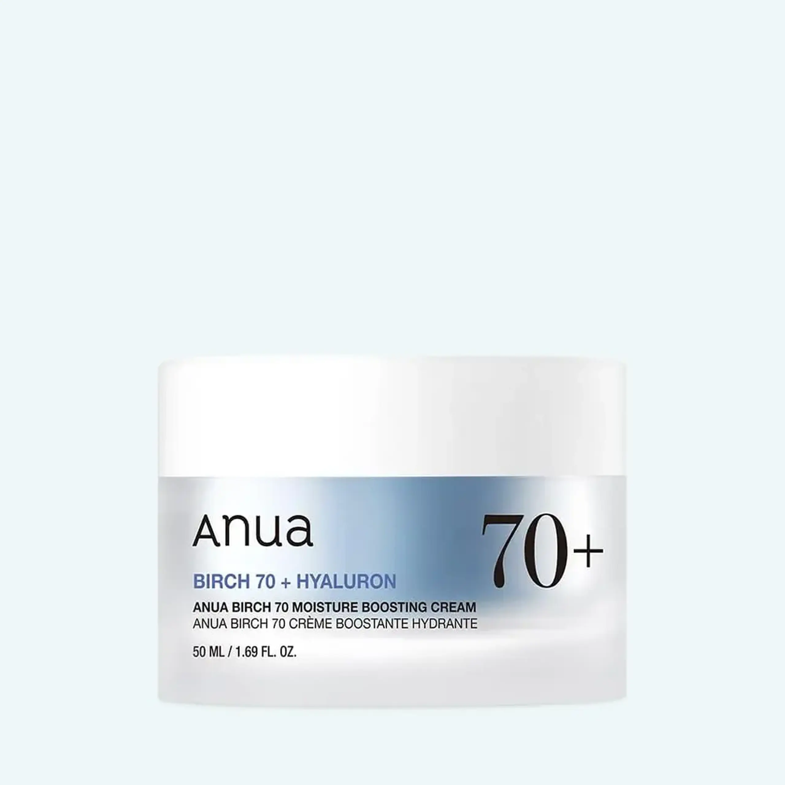 Cremă hidratantă cu sevă de mesteacăn Anua Birch 70% Boosting Cream Moisture 50ml