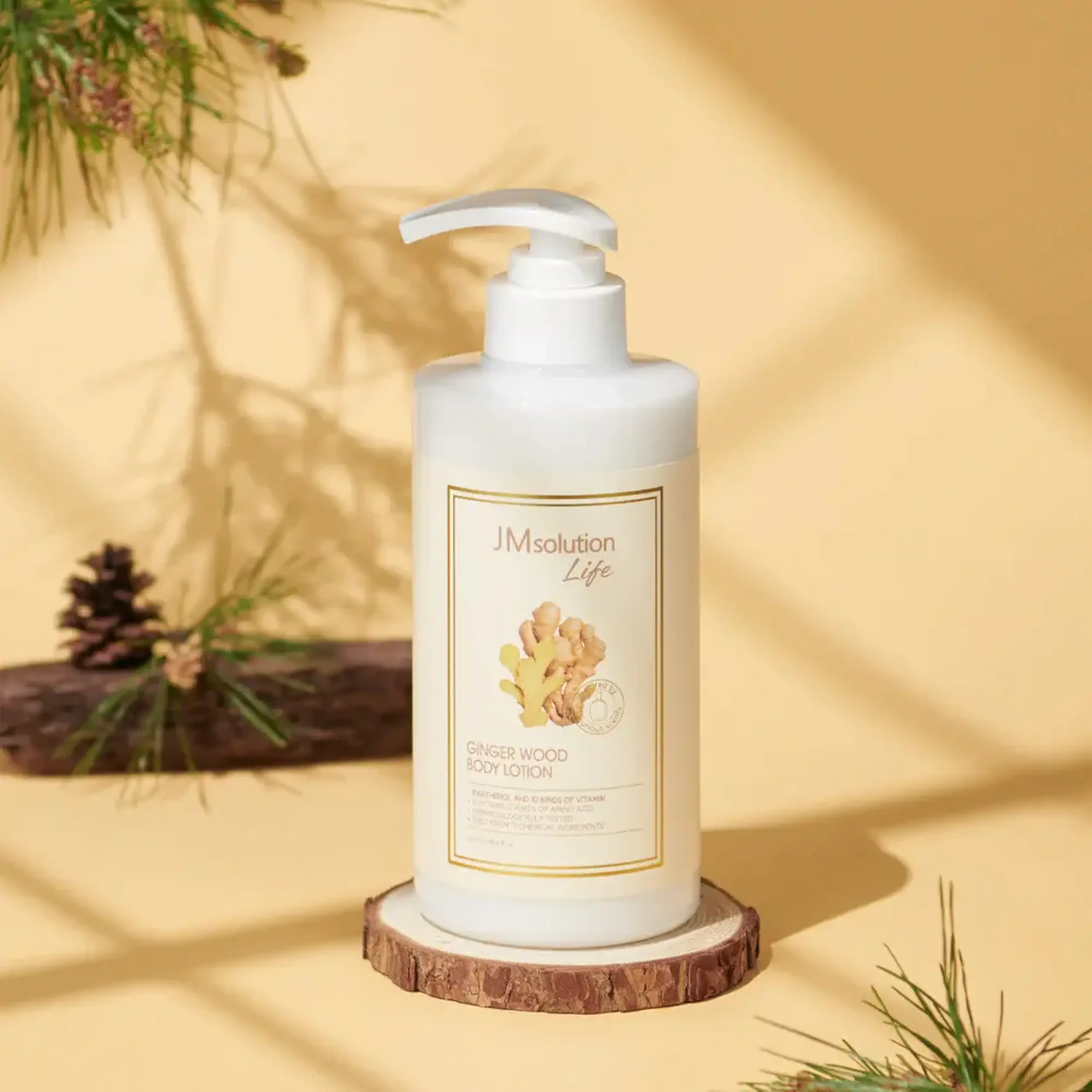 Loțiune pentru corp hidratantă JMsolution Life Ginger Wood Body Lotion 500ml