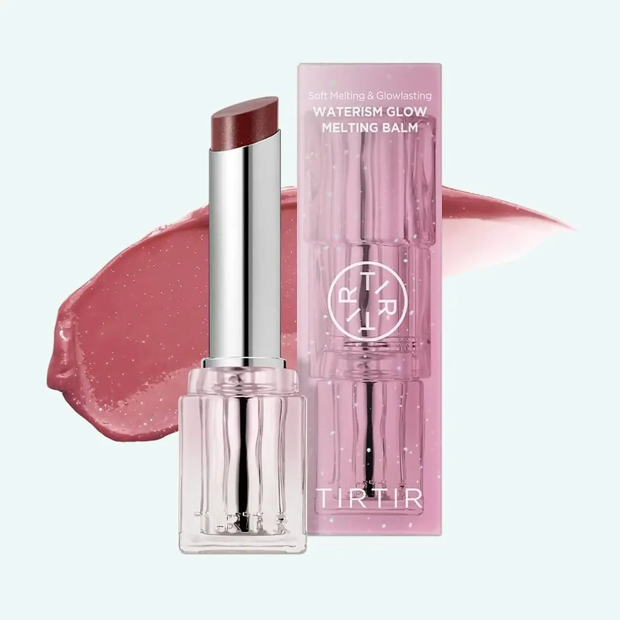 Balsam de buze hidratant cu nuanță TIRTIR Waterism Glow Melting Balm 01 Mauve Rose