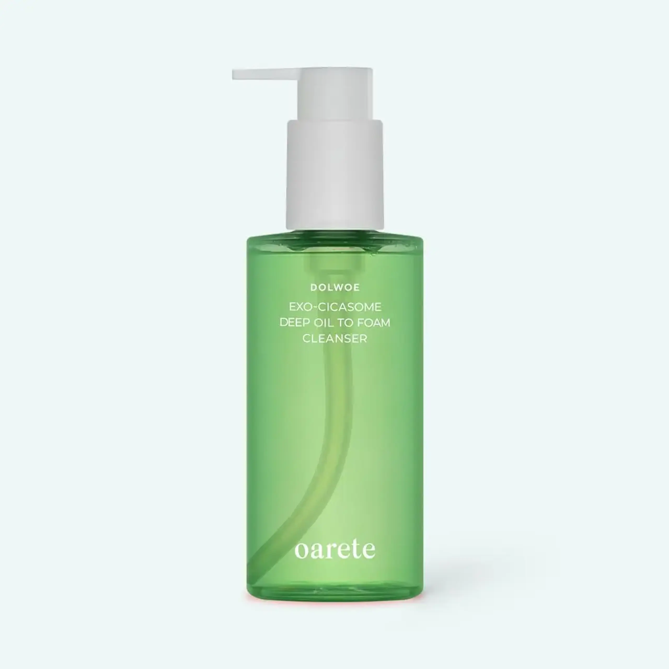 Produs multifuncțional 2 în 1 cu exosomi Centella Oarete Dolwoe Exo-Cicasome Deep Oil To Foam Cleanser 200ml