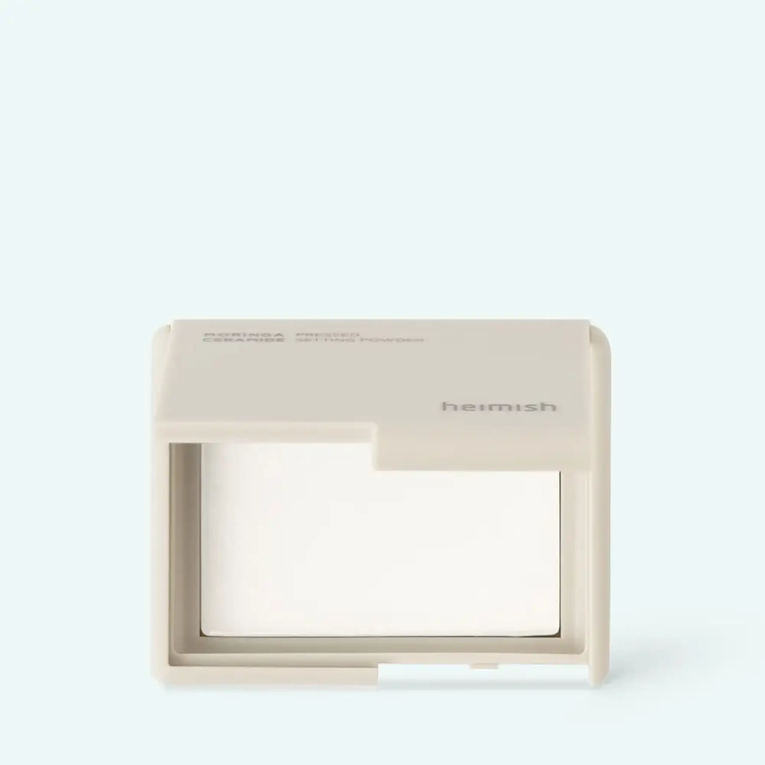 Pudră minerală compactă pentru fixarea machiajului Heimish Moringa Ceramide Pressed Setting Powder 5g