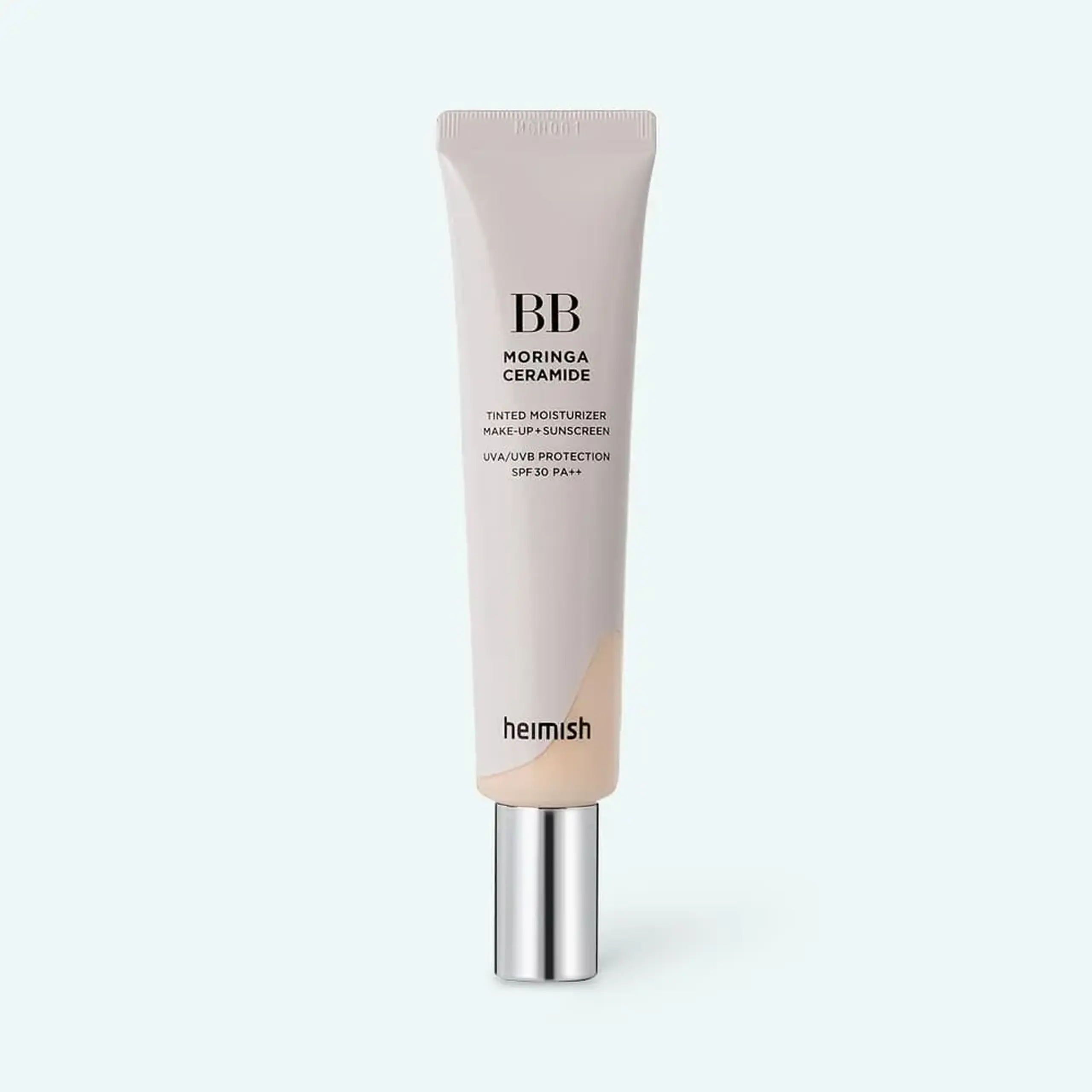 BB hidratant cu ceramide de moringa Heimish Moringa Ceramide BB Cream SPF 30 PA++ 19 Fair Beige 30ml