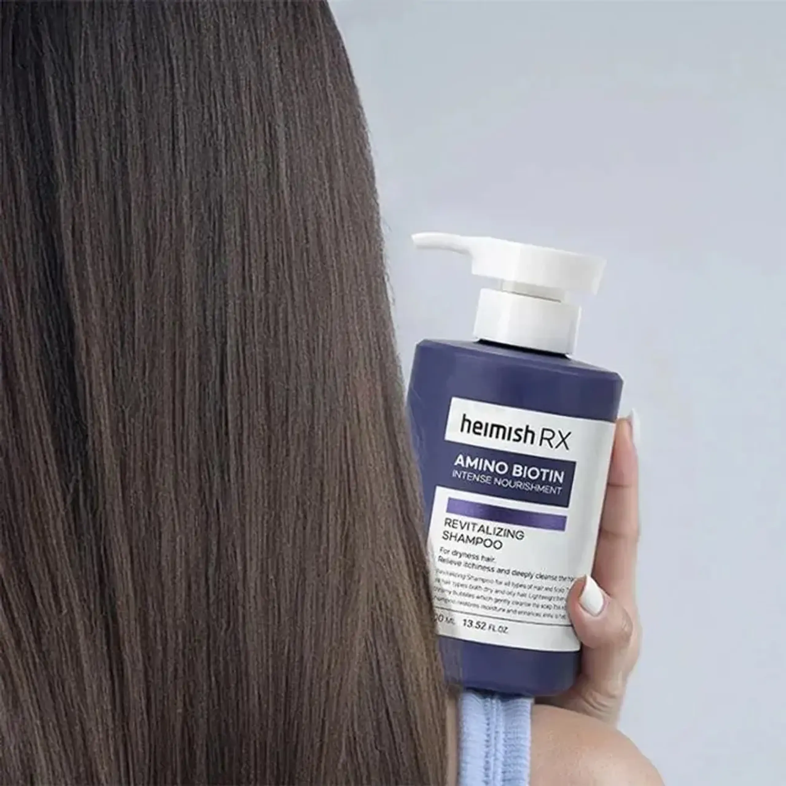 Șampon hrănitor pentru volum și regenerare Heimish RX Amino Biotin Revitalizing Shampoo 400 ml