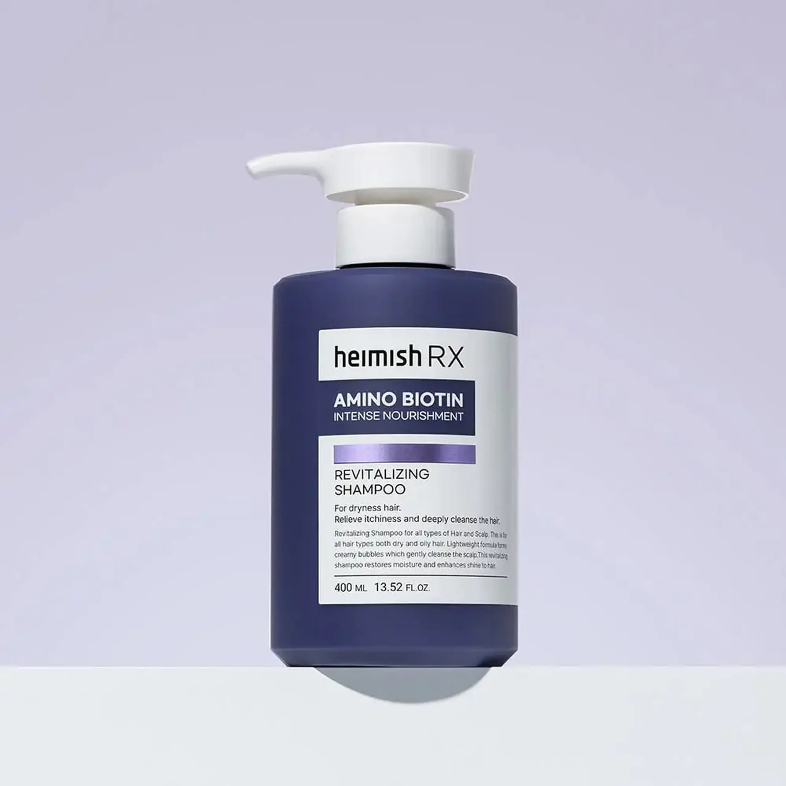Șampon hrănitor pentru volum și regenerare Heimish RX Amino Biotin Revitalizing Shampoo 400 ml