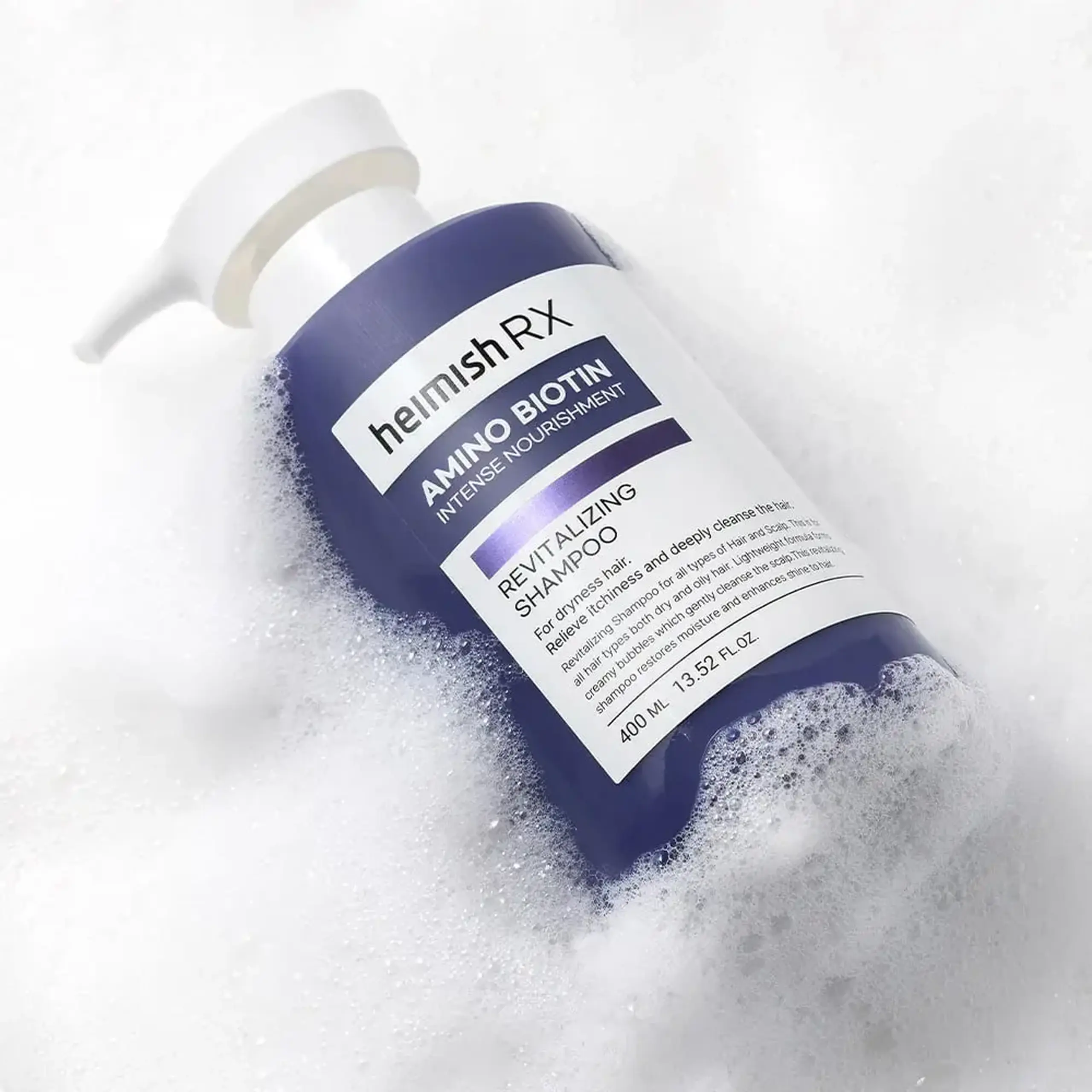 Șampon hrănitor pentru volum și regenerare Heimish RX Amino Biotin Revitalizing Shampoo 400 ml