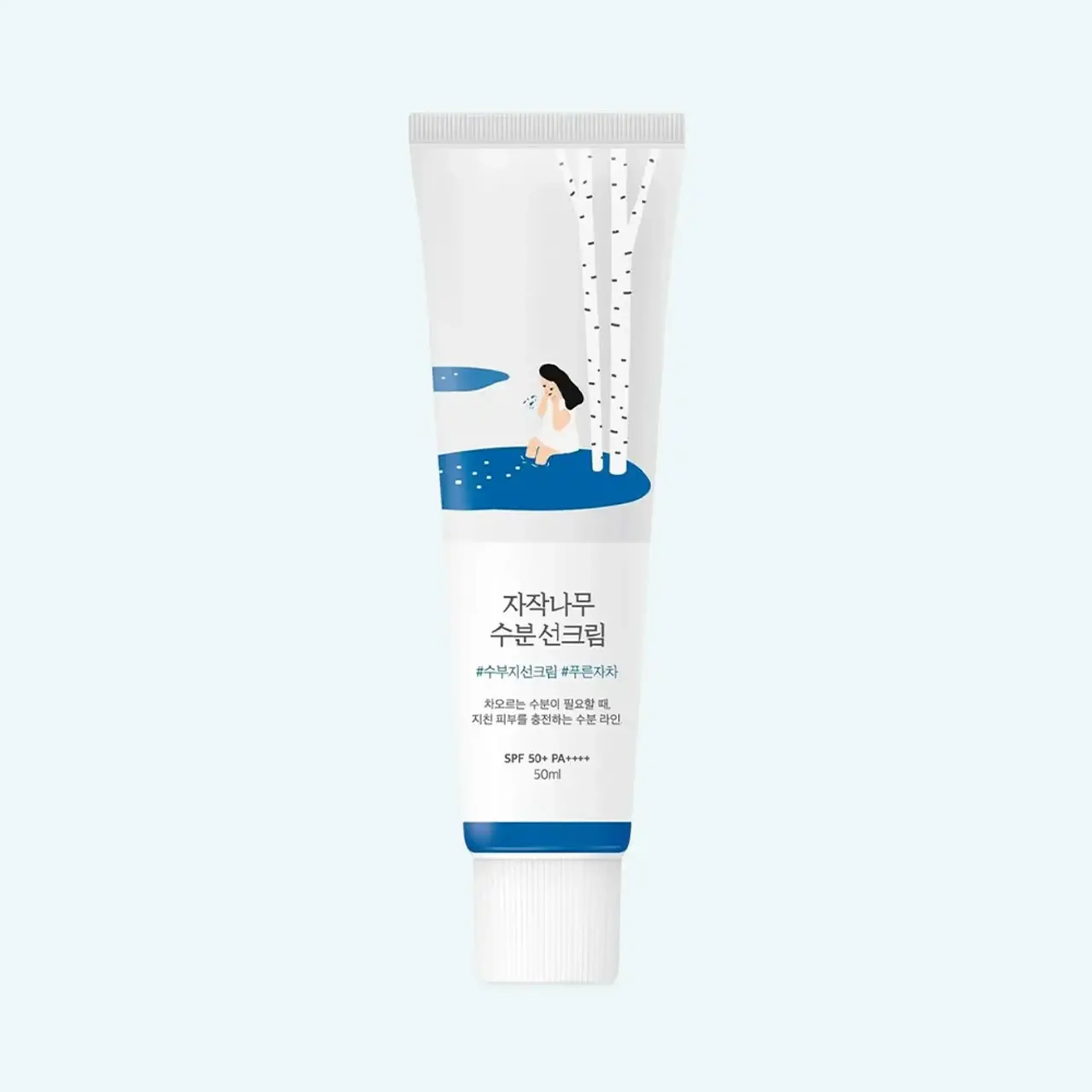 Protecție solară hidratantă Round Lab Birch Juice Moisturizing Sunscreen SPF50+ PA++++ 50ml