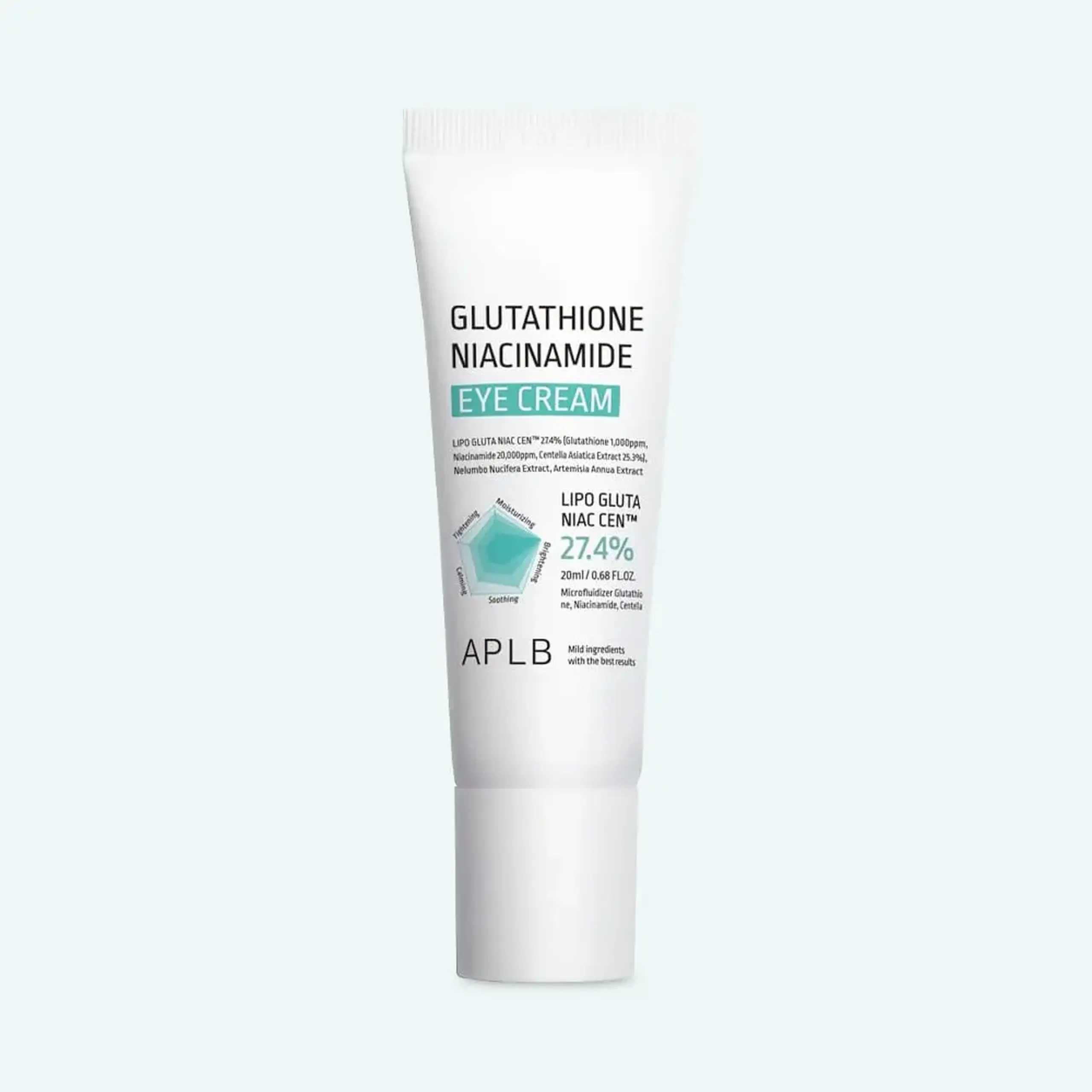 Cremă pentru zona ochilor cu glutation și niacinamidă Aplb Glutathione Niacinamide Eye Cream 20ml