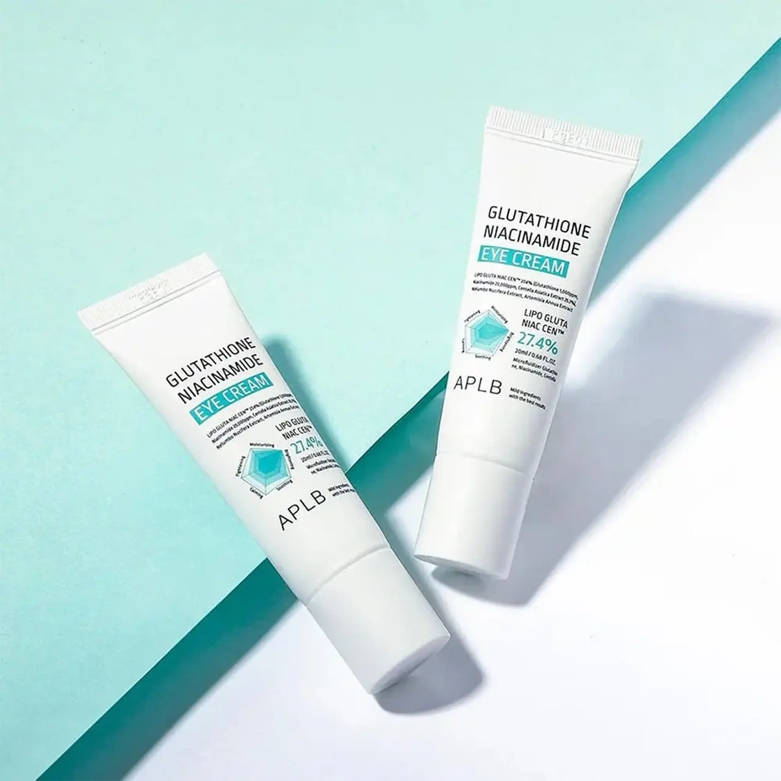 Cremă pentru zona ochilor cu glutation și niacinamidă Aplb Glutathione Niacinamide Eye Cream 20ml