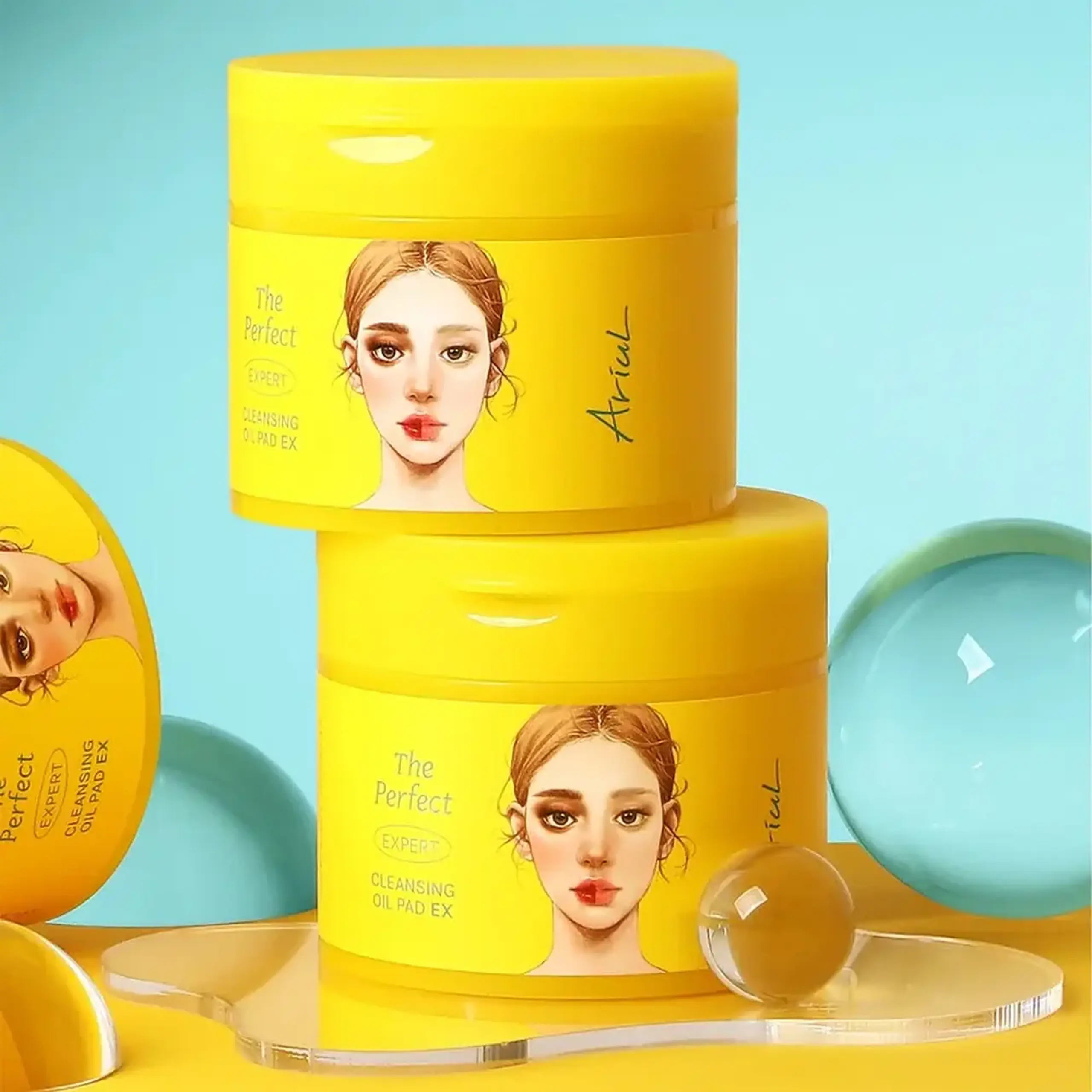 Dischete demachiante pe bază de ulei Ariul The Perfect Cleansing Oil Pads EX 60pcs