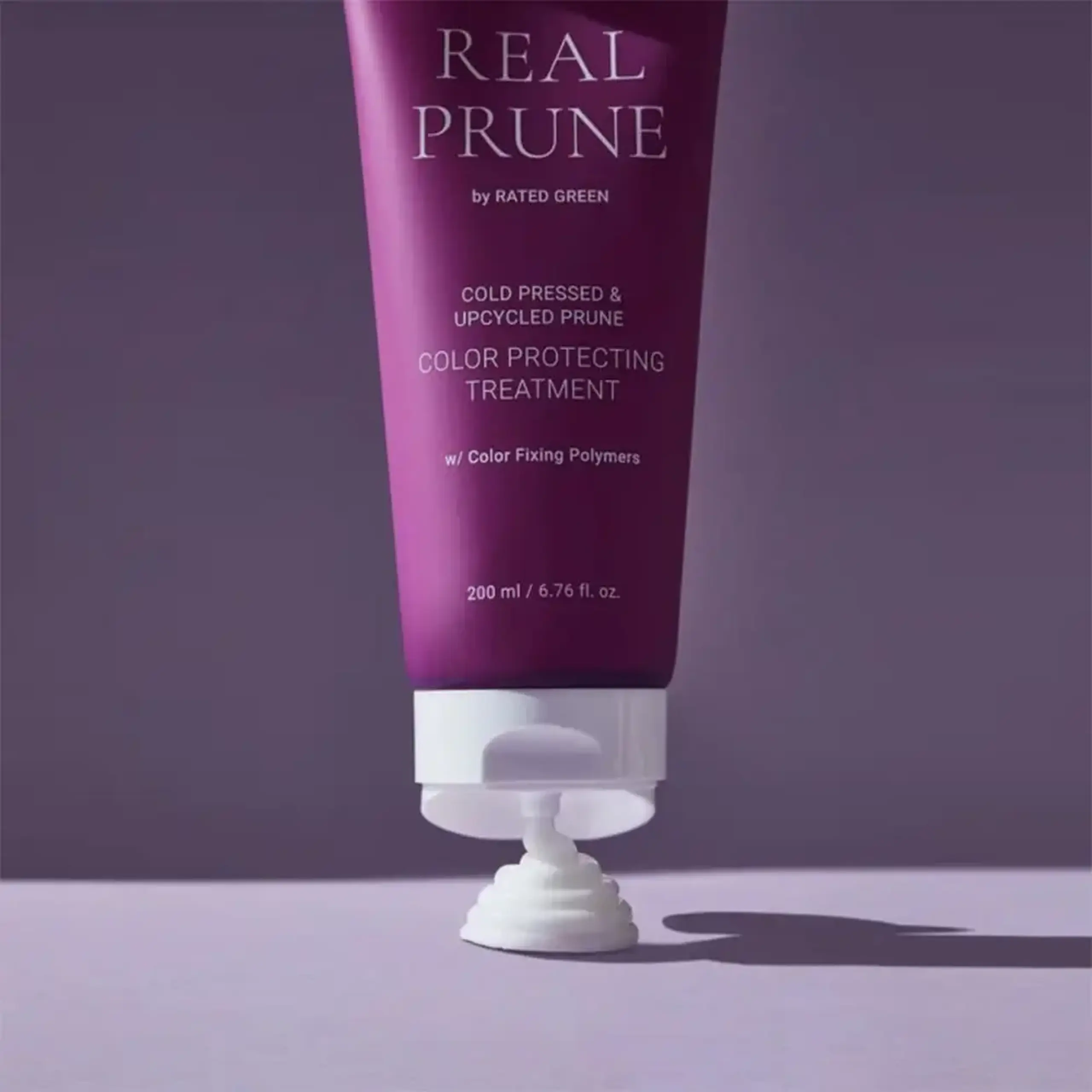 Mască pentru păr vopsit Rated Green Real Prune Color Protecting Treatment 200ml