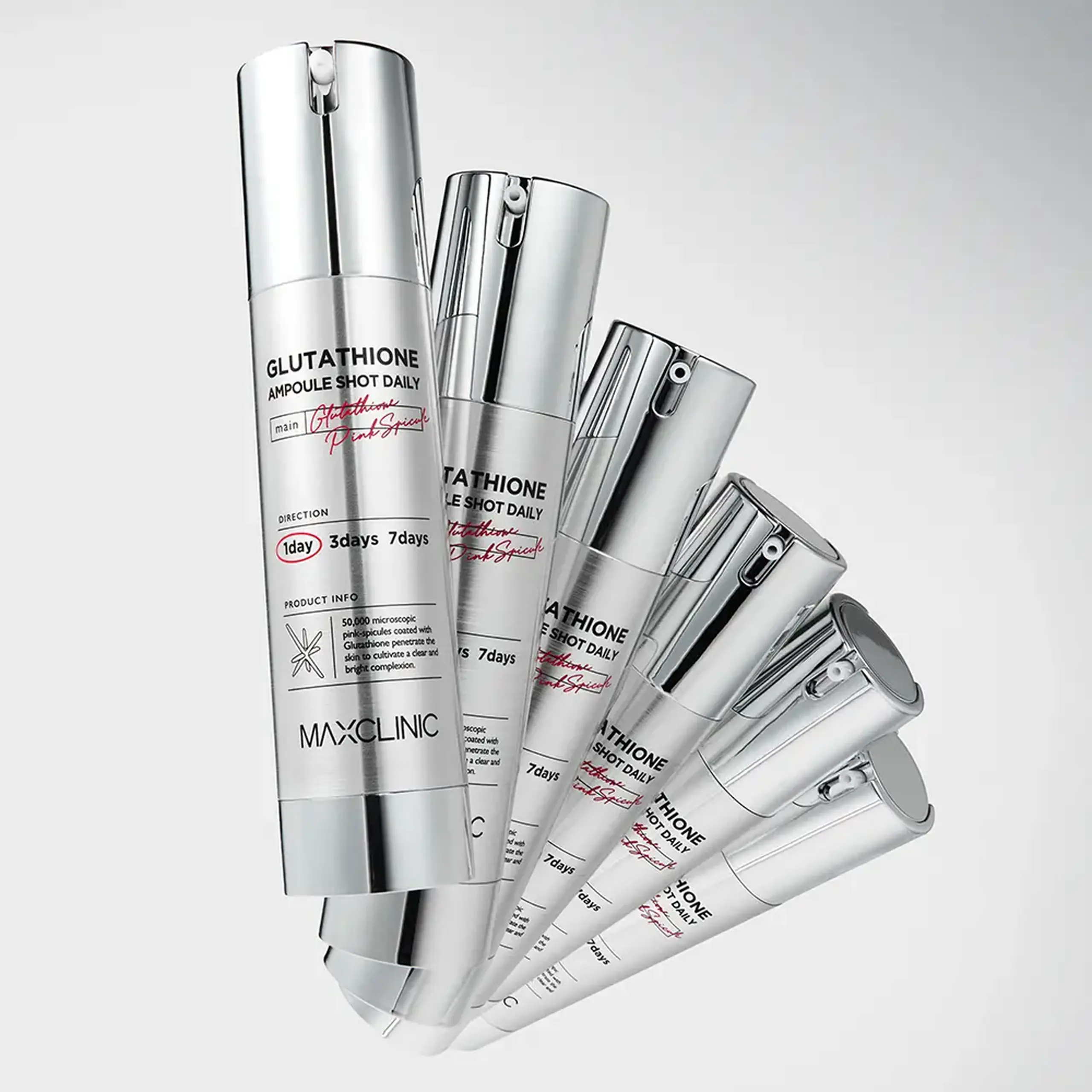 Ser activator cu microspicule hidrolizate Maxclinic Glutathione Ampoule Shot (1 days) 50ml