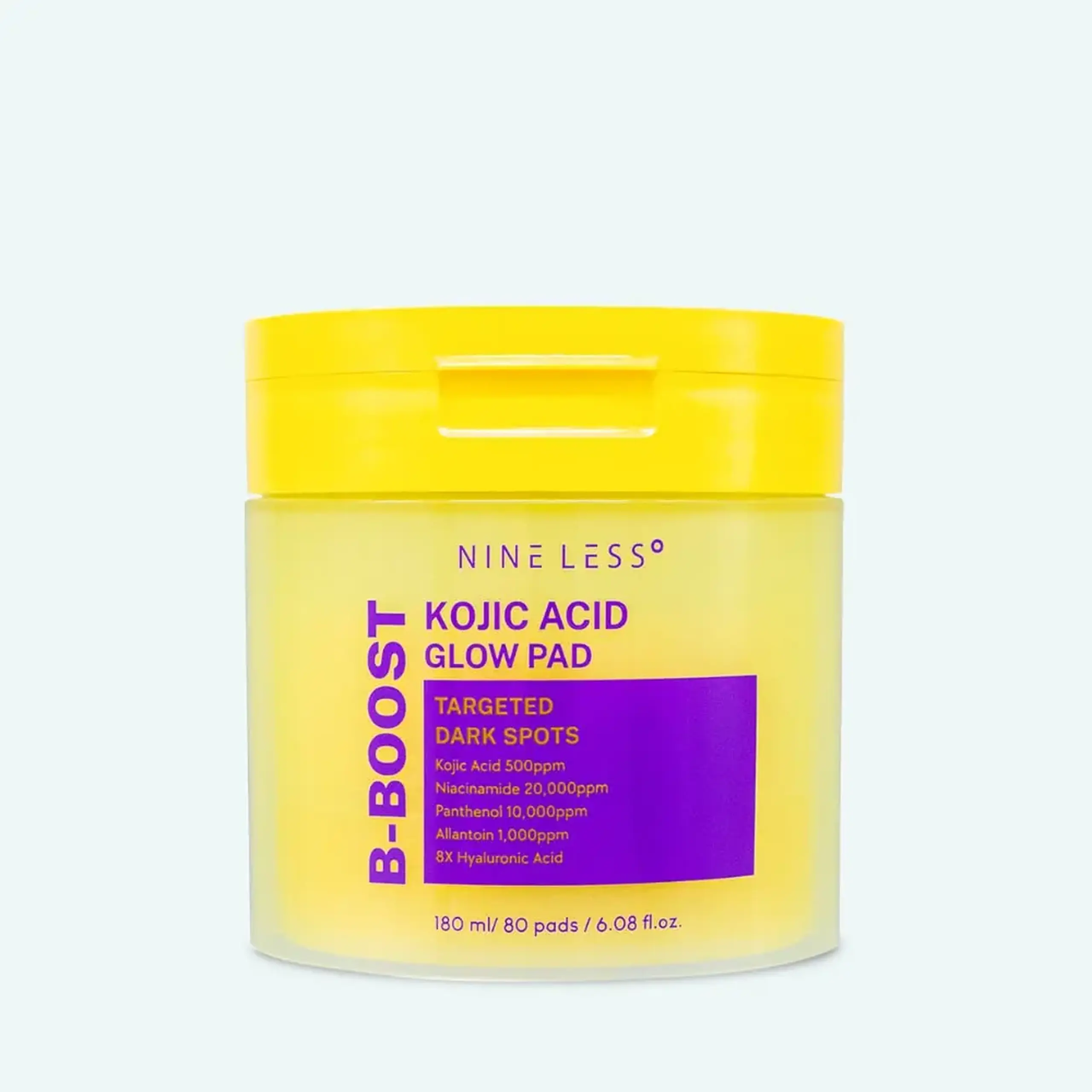 Paduri iluminatoare NINE LESS B-Boost Kojic Acid Glow Pad 80pcs