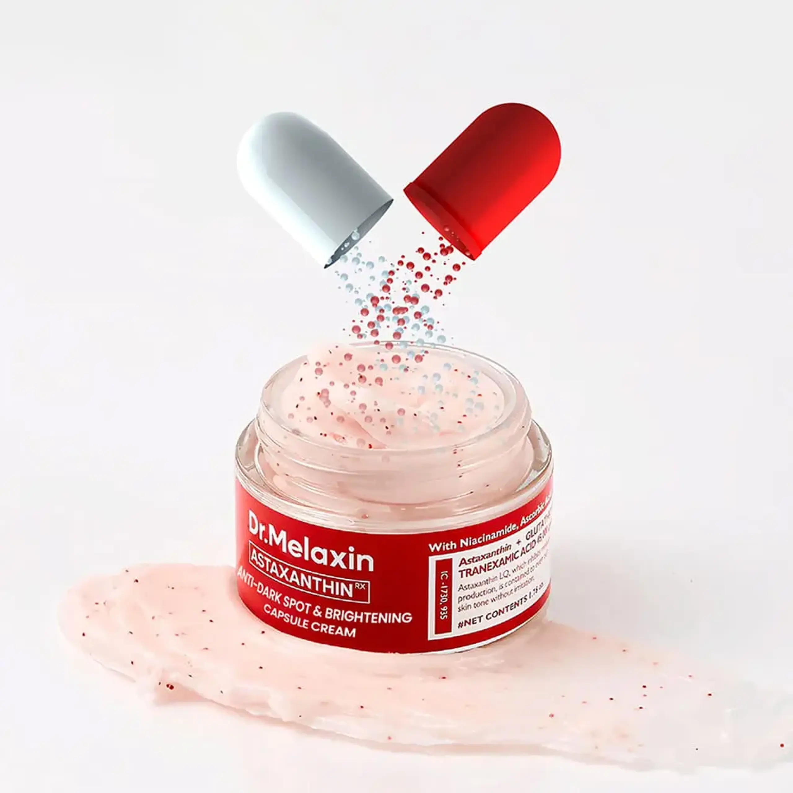 Cremă pentru corectarea petelor pigmentare Dr.Melaxin TX-Astaxanthin Anti-Dark Spot &amp; Brightening Capsule Cream 50g