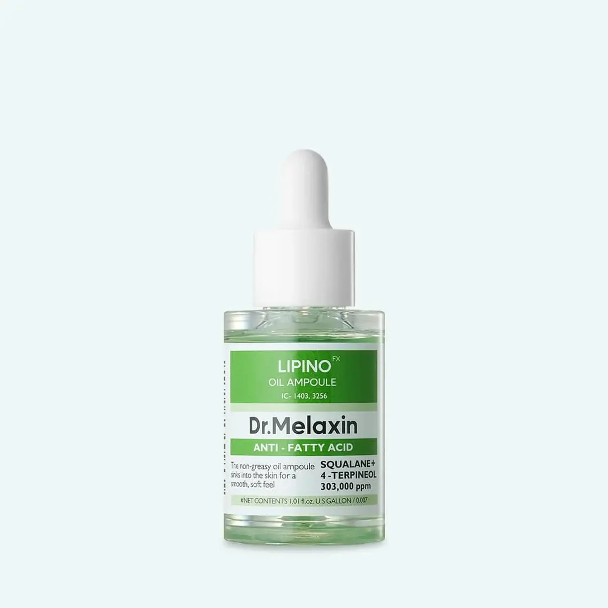 Ampulă calmantă și echilibrantă pentru ten gras Dr. Melaxin Lipino Anti-Fatty Acid Oil Ampoule 30ml