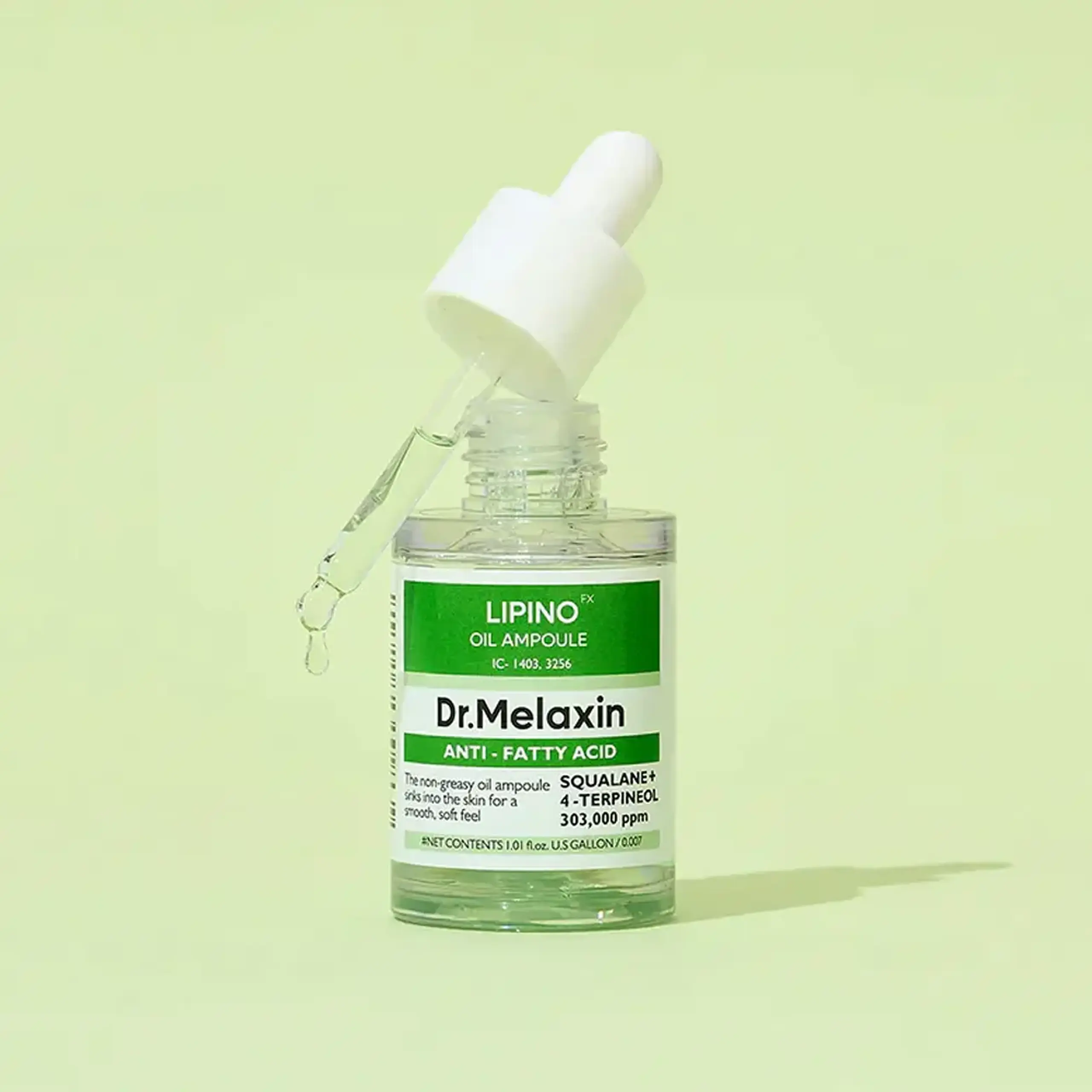 Ampulă calmantă și echilibrantă pentru ten gras Dr. Melaxin Lipino Anti-Fatty Acid Oil Ampoule 30ml