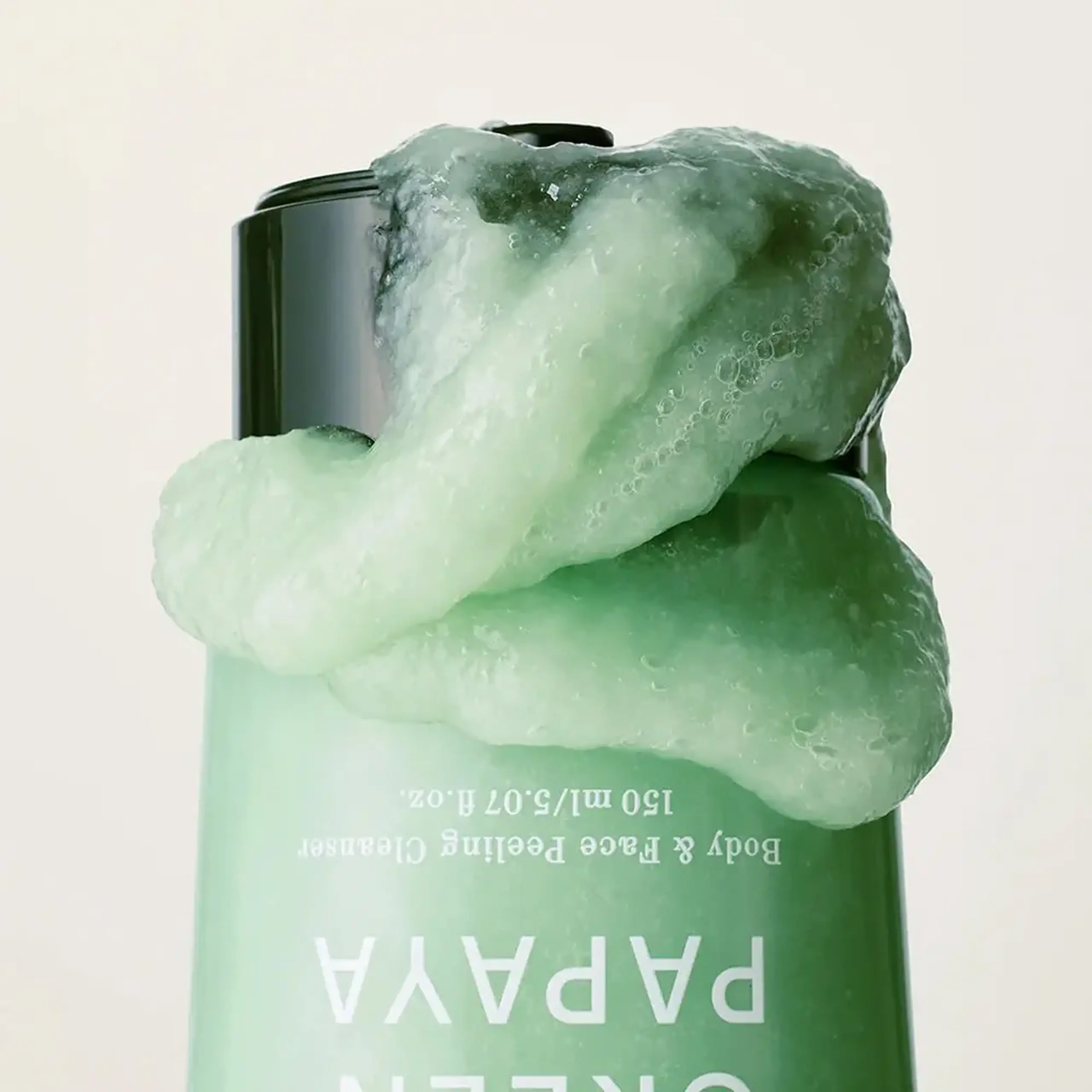 Cleanser exfoliant delicat pentru față și corp shaishaishai Green Papaya Body &amp; Face Peeling Cleanser 150ml