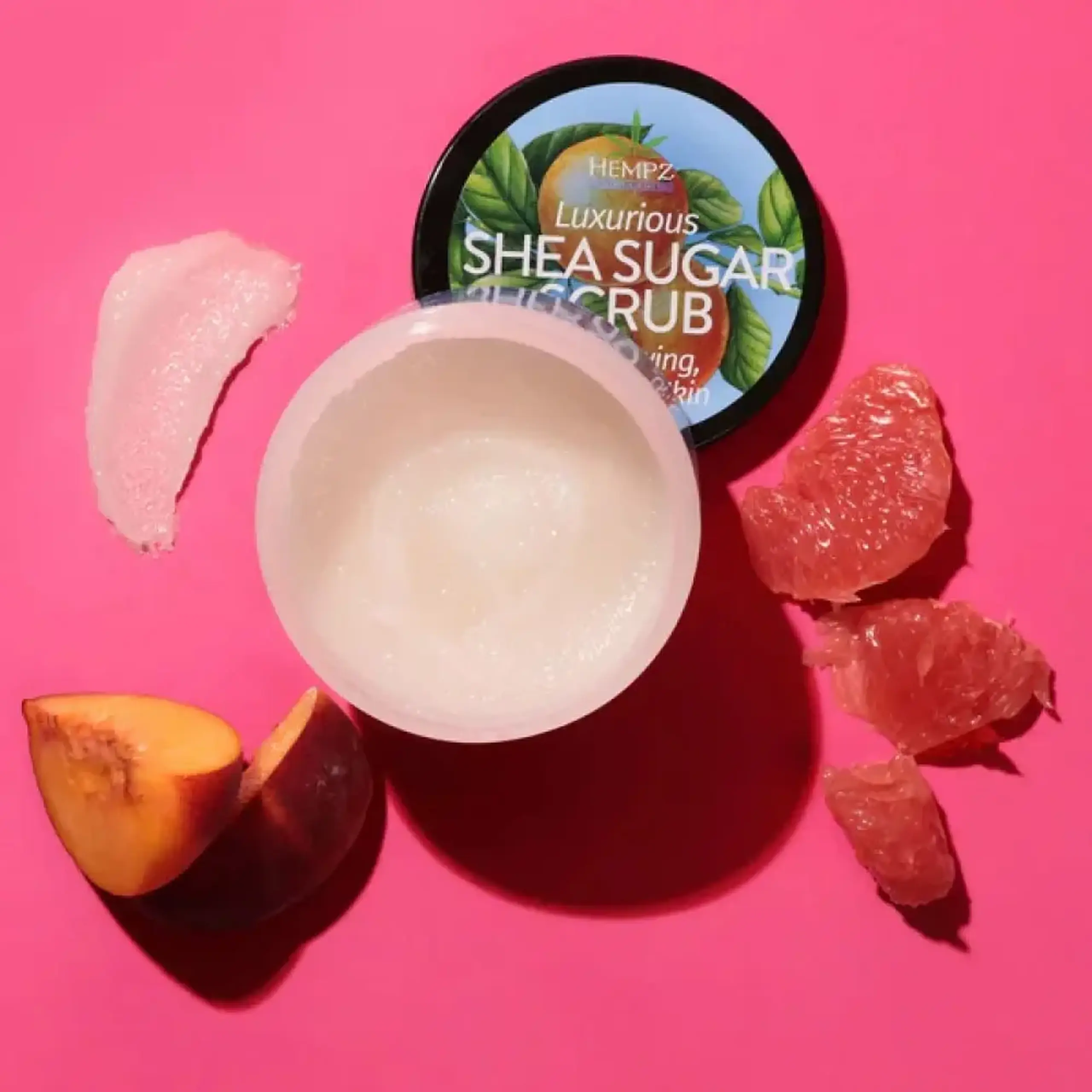 Scrub pentru corp Hempz Triple Moisture Fresh Citrus Herbal Sugar Scrub 176g