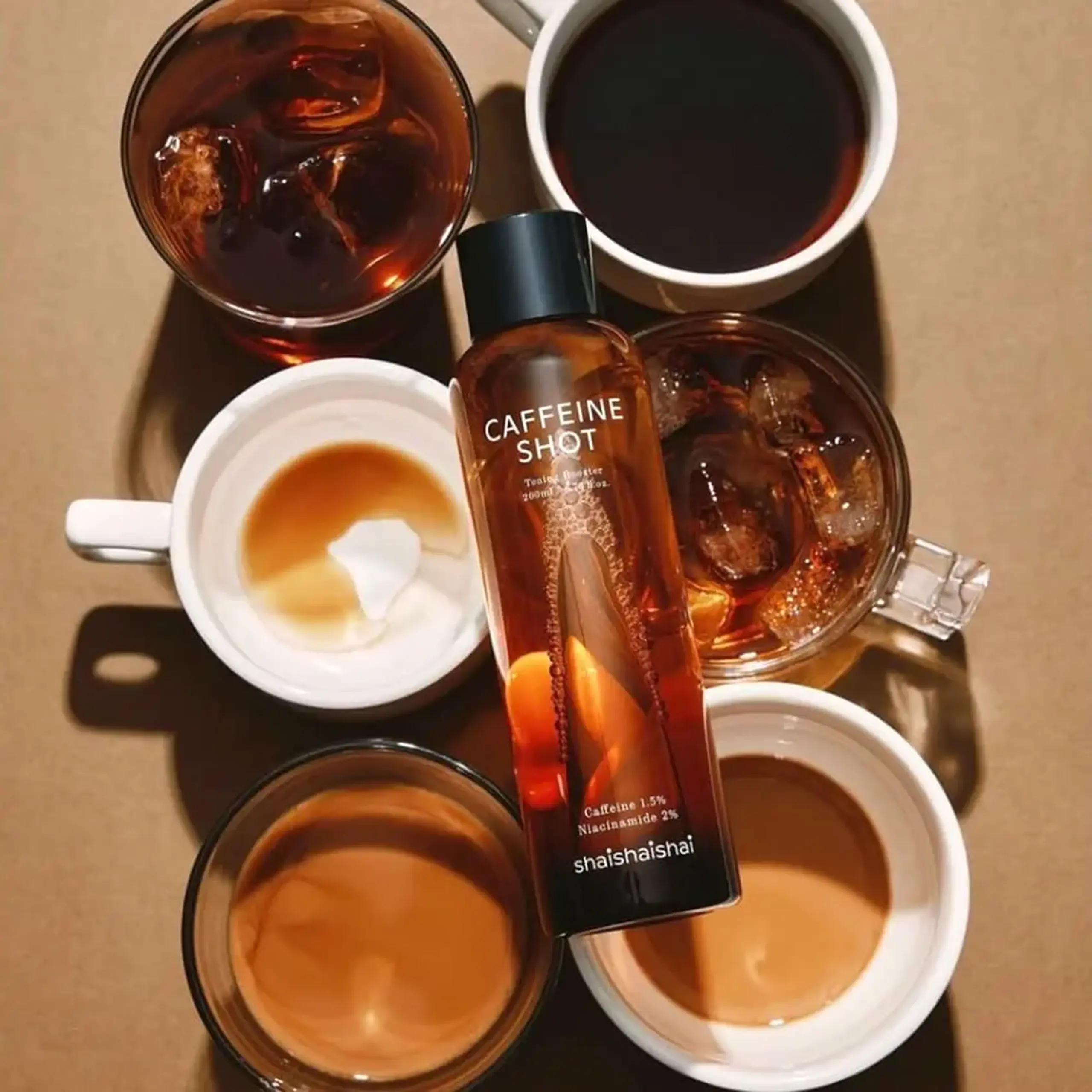 Toner revigorant ShaiShaiShai Caffeine Shot Toning Booster 200ml