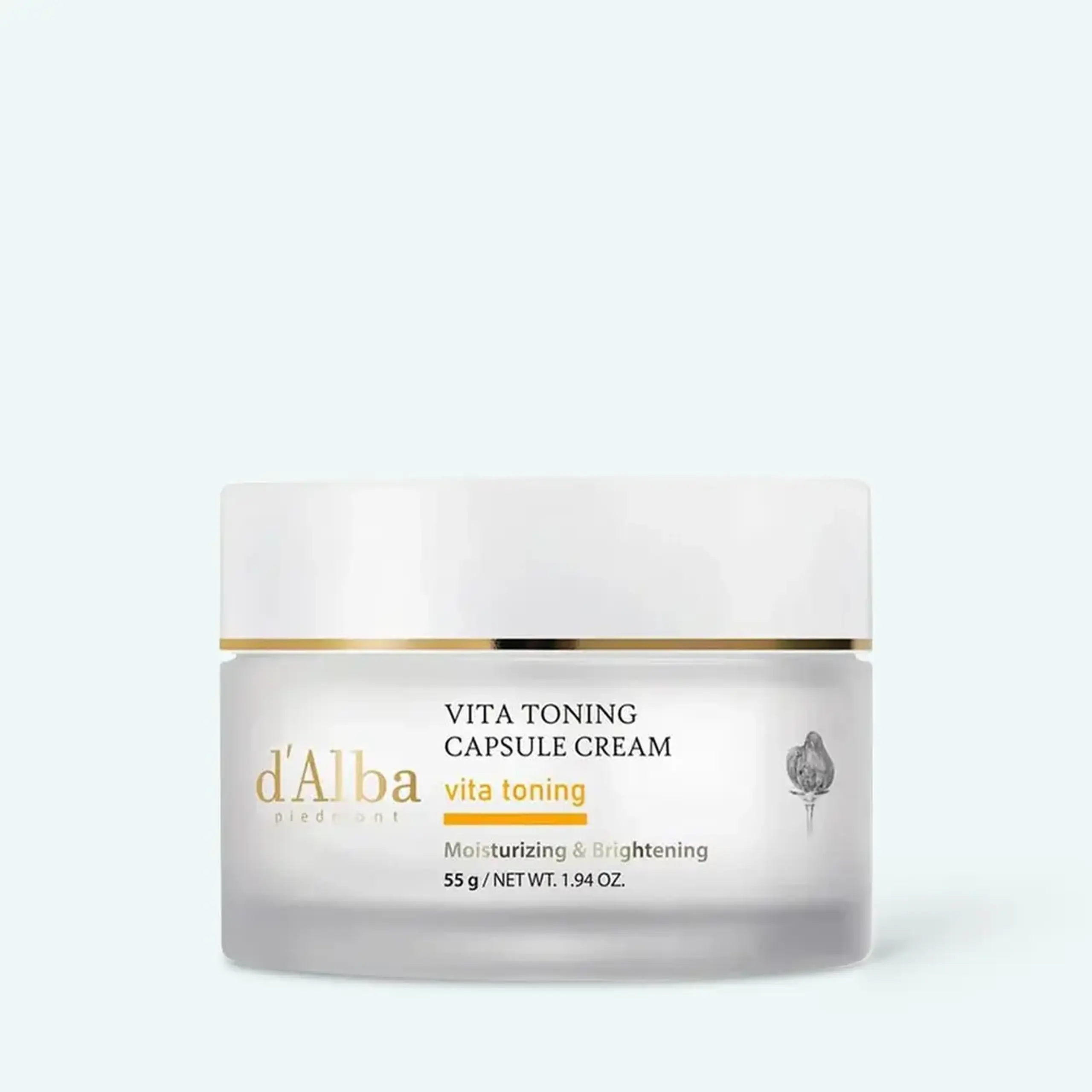 Cremă tonifiantă cu capsule D'Alba Vita Toning Capsule Cream 55 ml