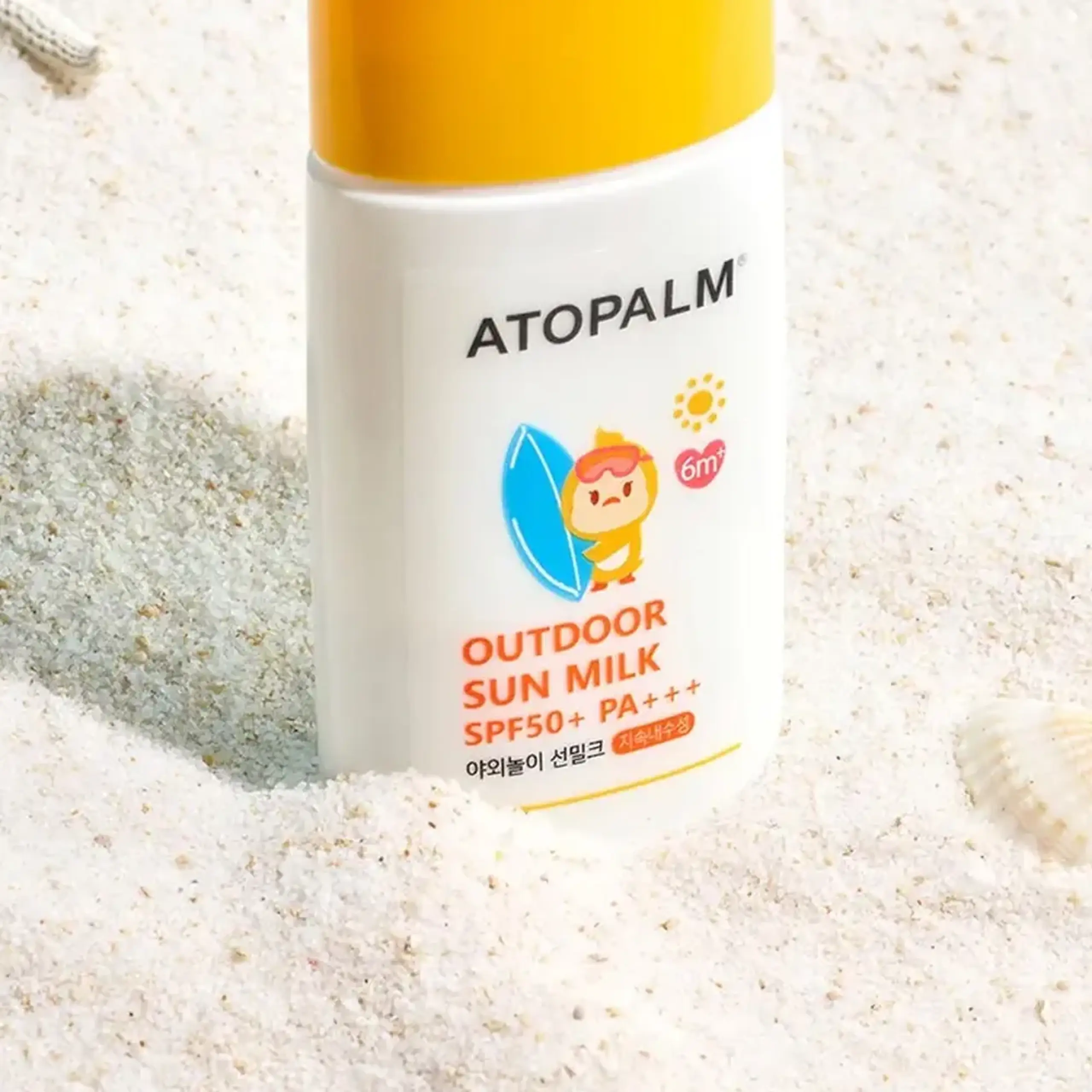 Loțiune solară delicată Atopalm Outdoor Sun Milk SPF50+ PA++++ 55g