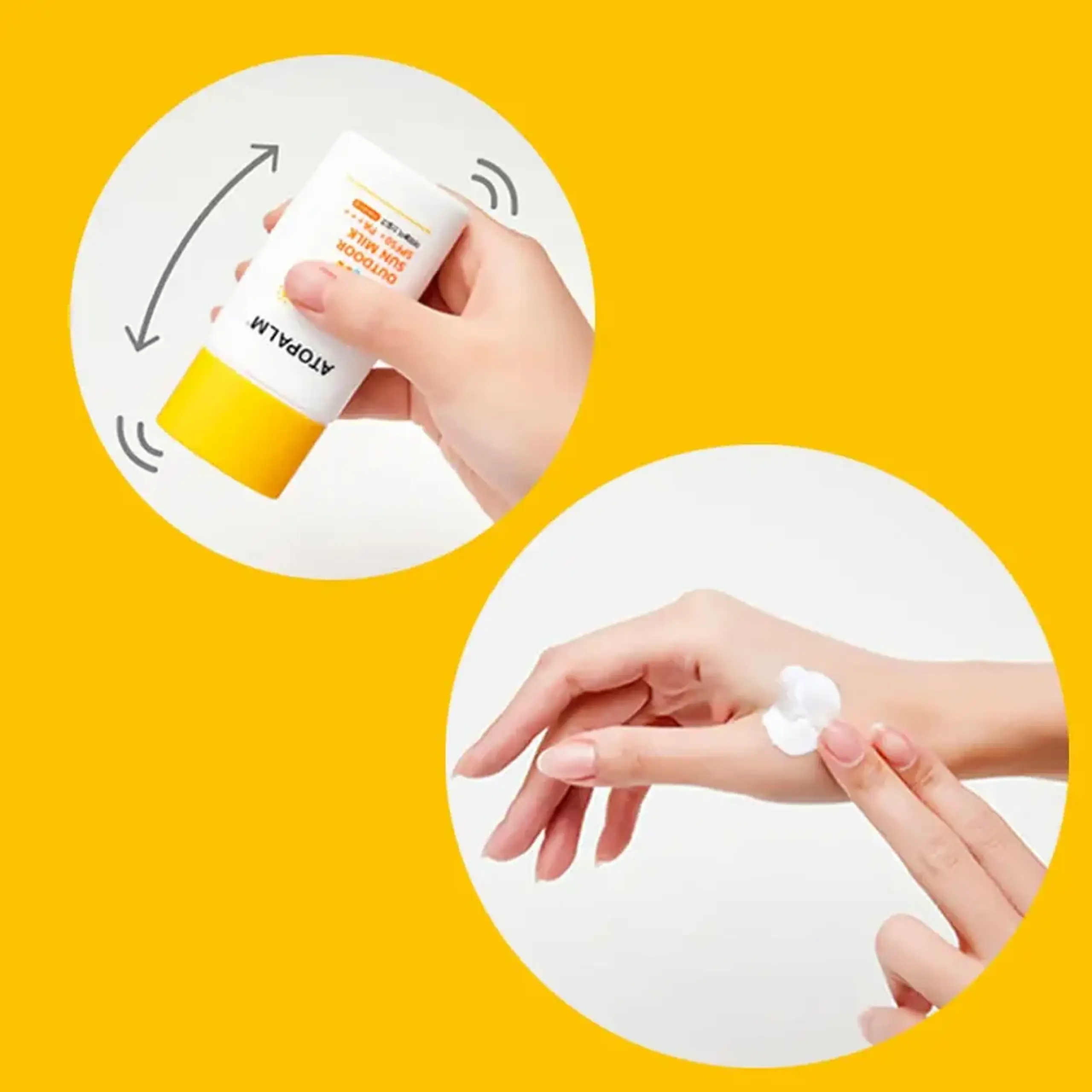 Loțiune solară delicată Atopalm Outdoor Sun Milk SPF50+ PA++++ 55g