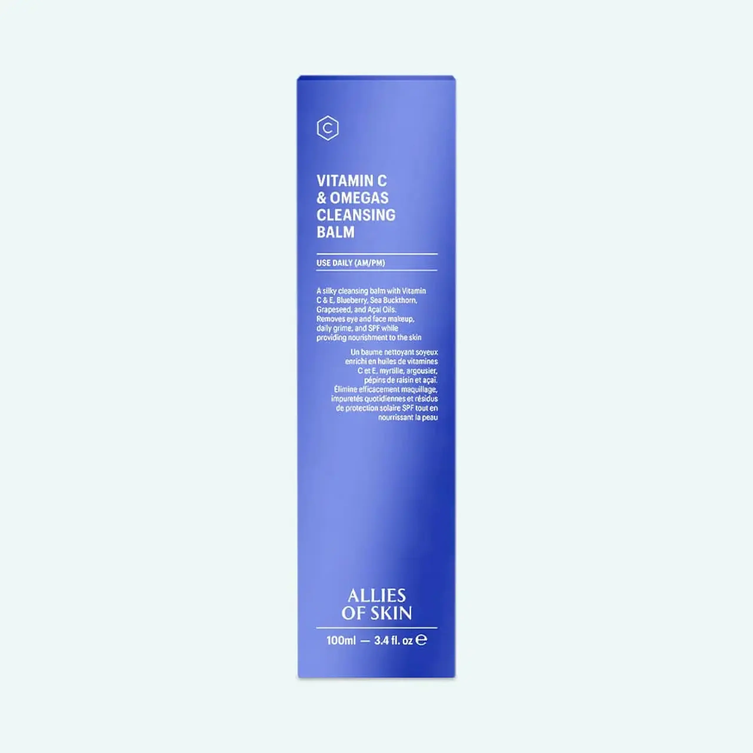 Balsam de curățare Allies Of Skin Vitamin C &amp; Omegas Cleansing Balm 100ml