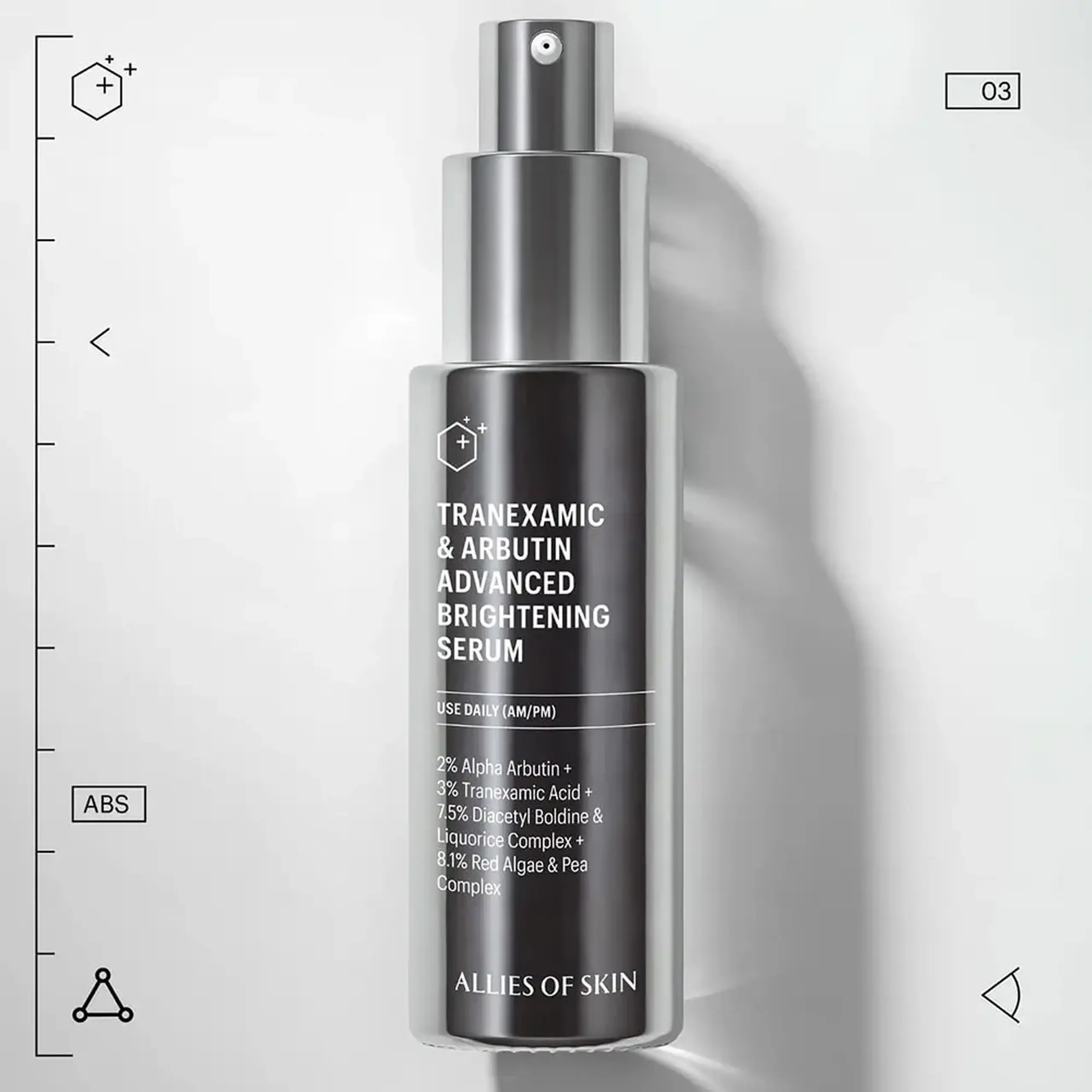 Ser iluminator delicat Allies of Skin Tranexamic &amp; Arbutin Advanced Brightening Serum 30ml