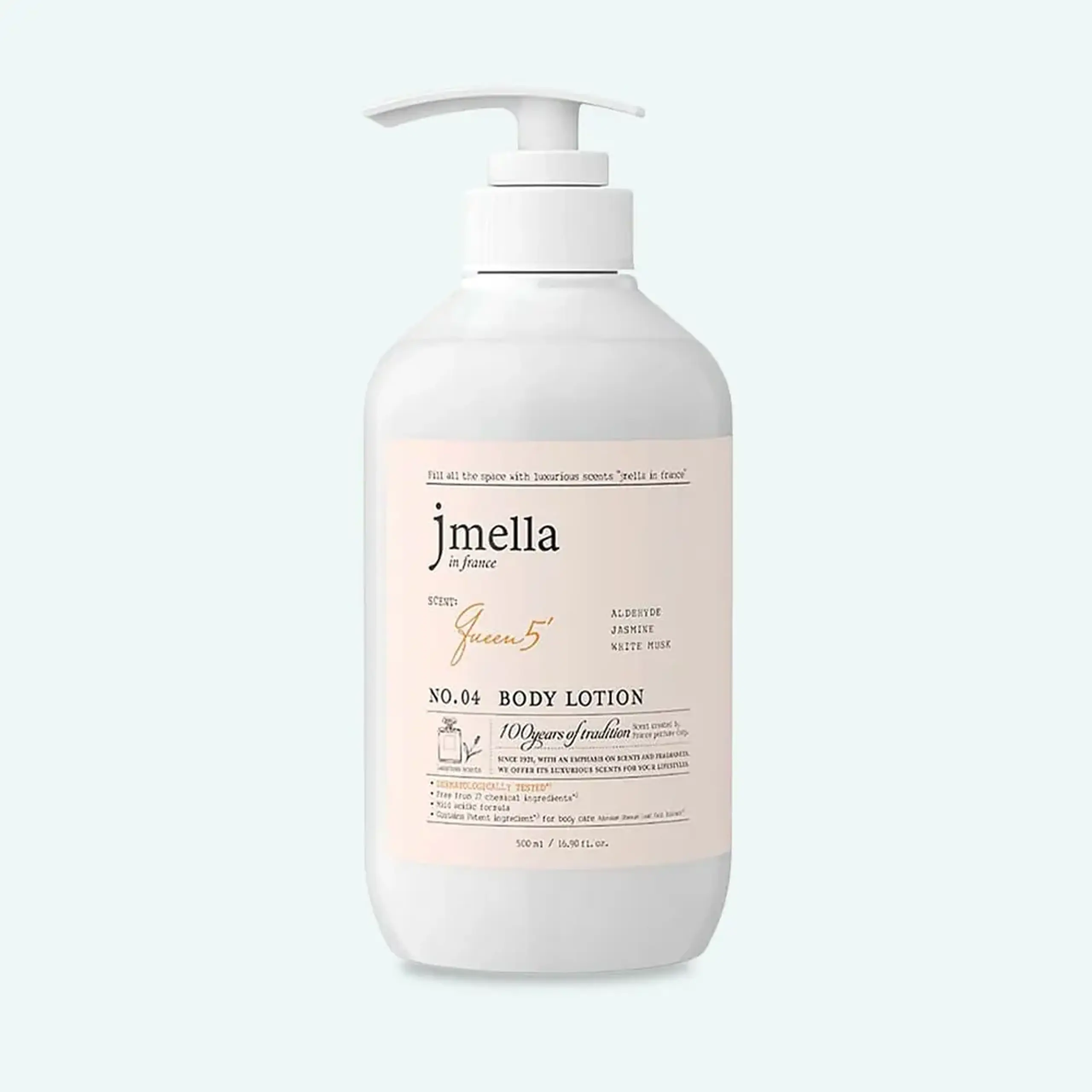 Loțiunea parfumată pentru corp Jmella In France Queen 5 Body Lotion 500ml